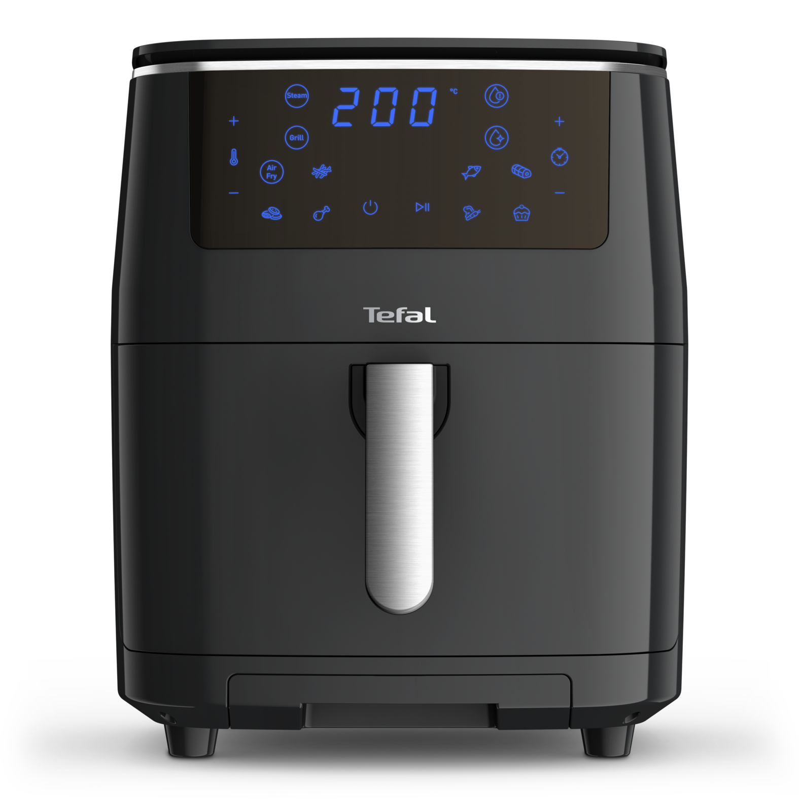 Tefal FW2018 Easy Fry Grill & Steam Heißluftfritteuse XXL, schwarz