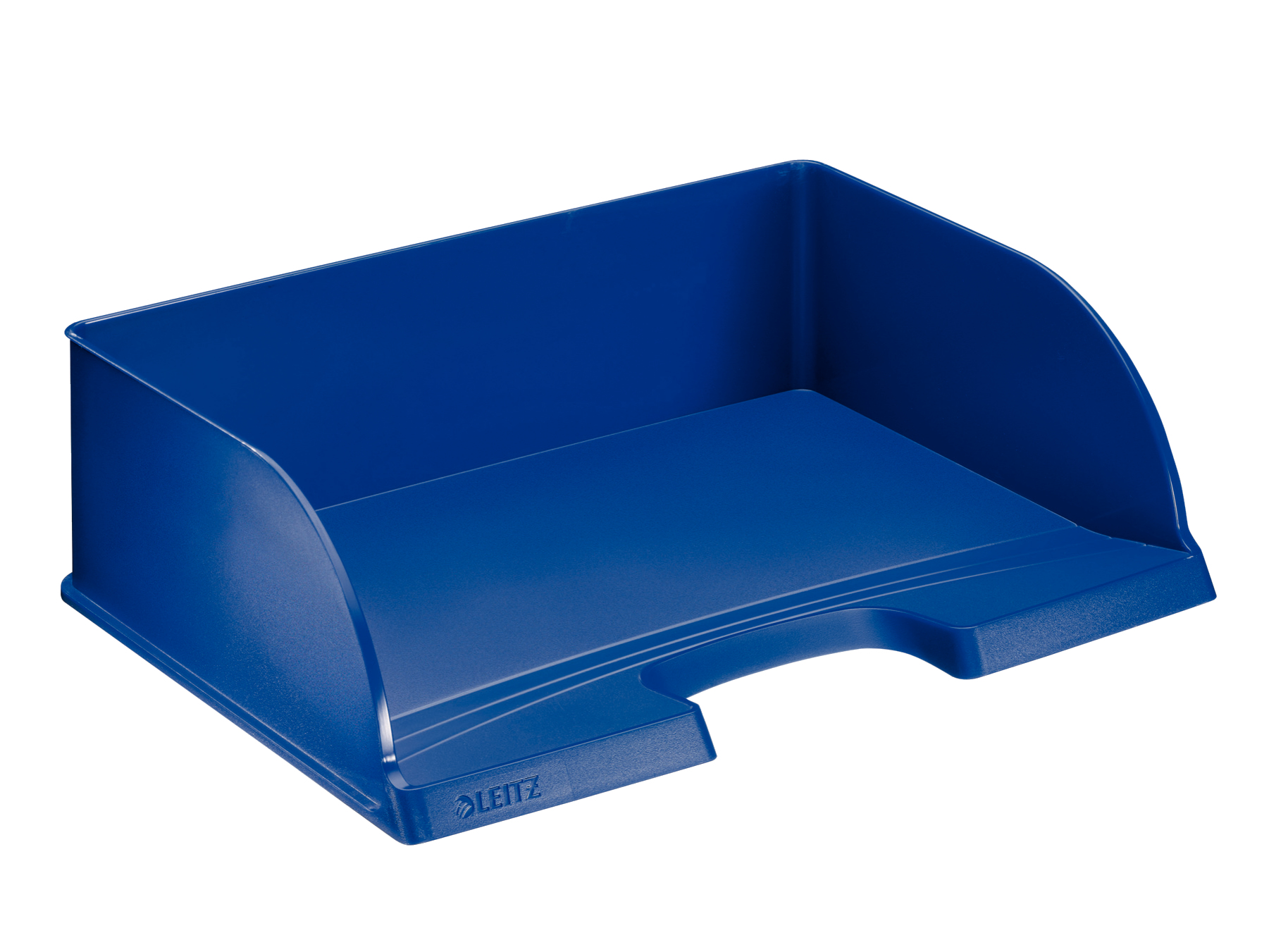 LEITZ Briefablage Jumbo quer Plus blau DIN A4, 1 St.