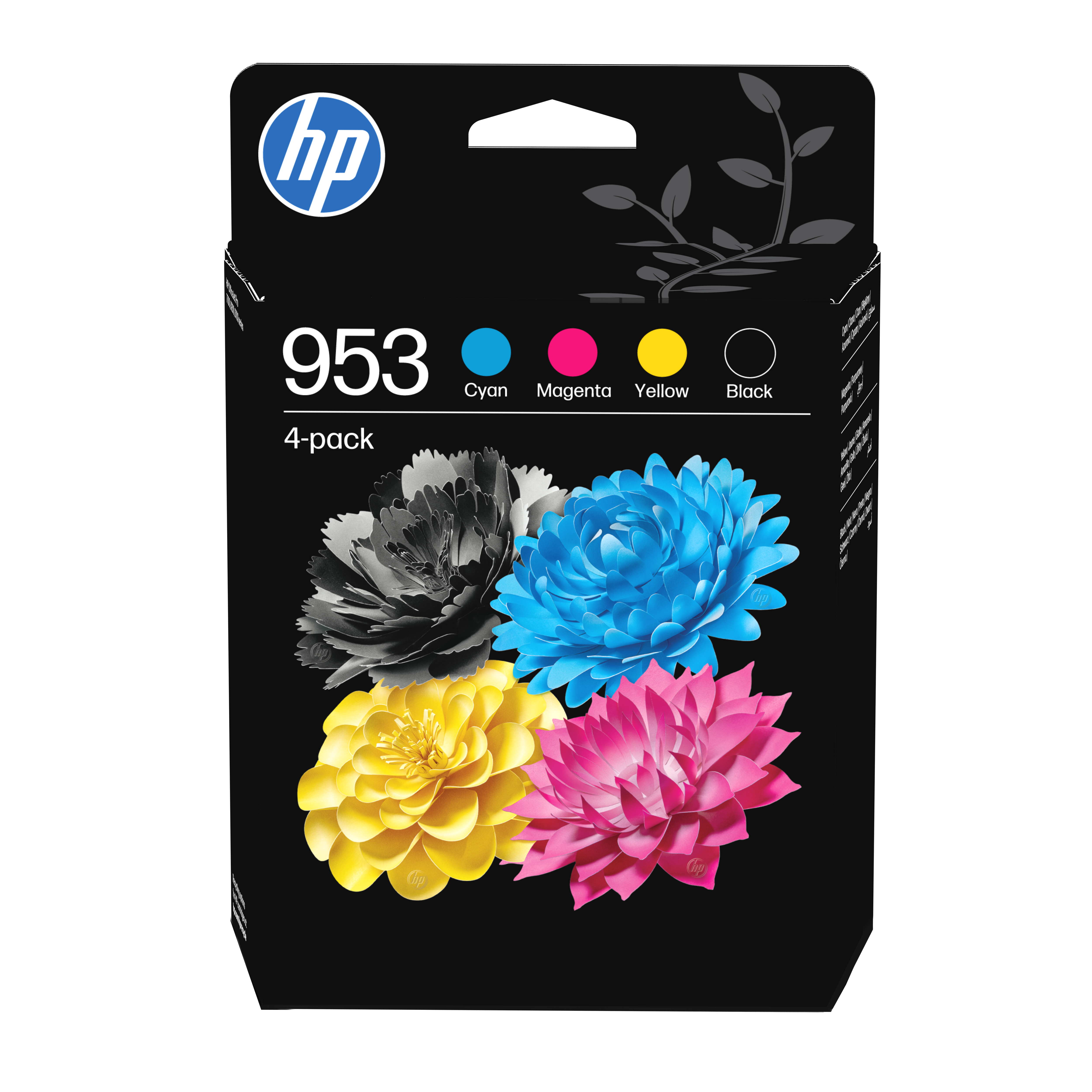 HP 953(6ZC69AE) schwarz, cyan, magenta, gelb Druckerpatronen, 4er-Set