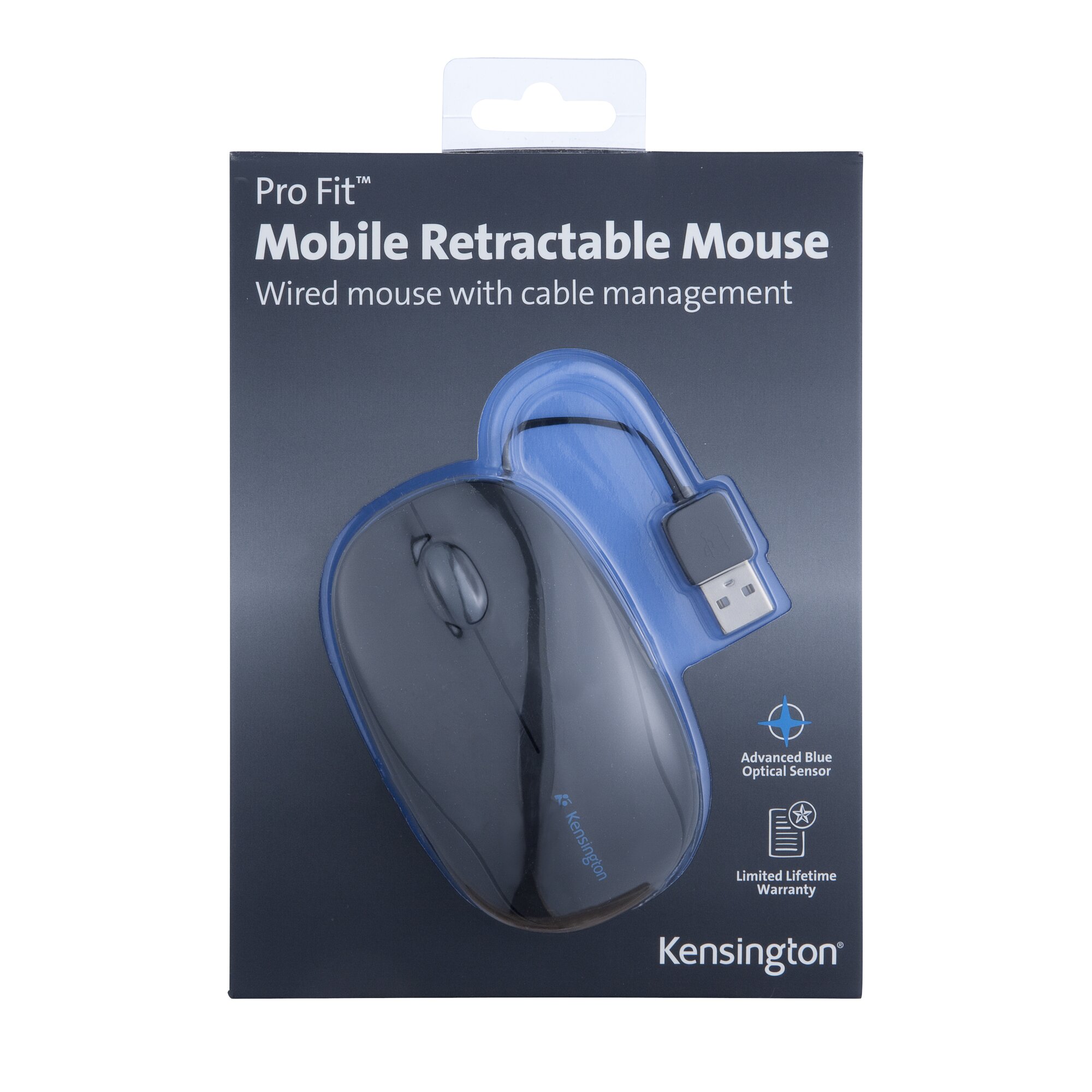 Kensington Pro Fit Maus kabelgebunden schwarz