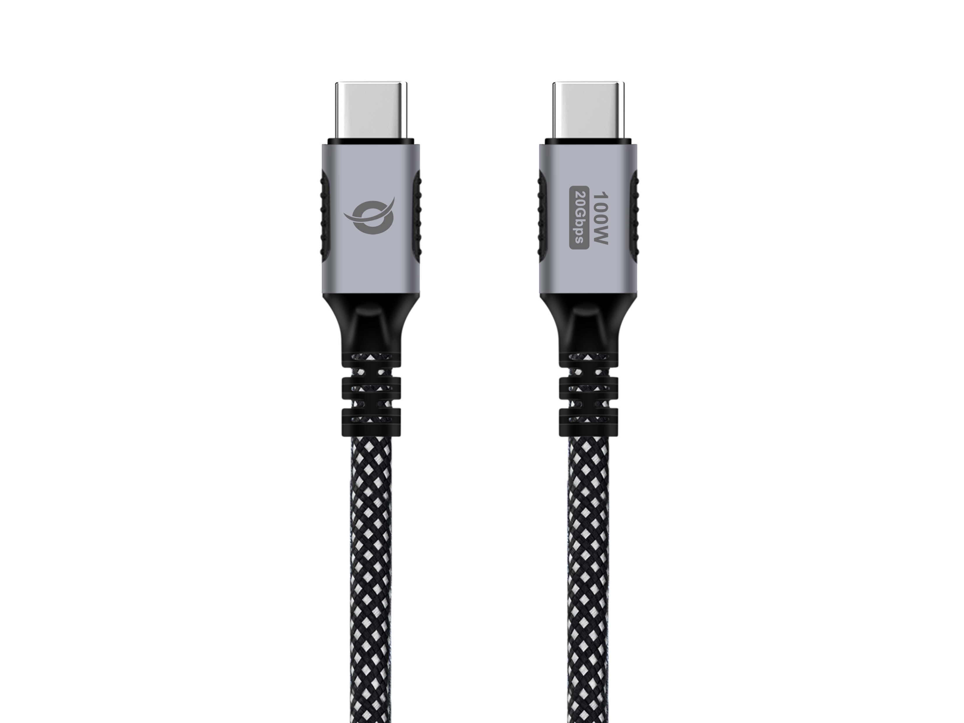 CONCEPTRONIC Kabel USB-C3.2->C 100W/PD3.0 20Gbs 2.00m sw