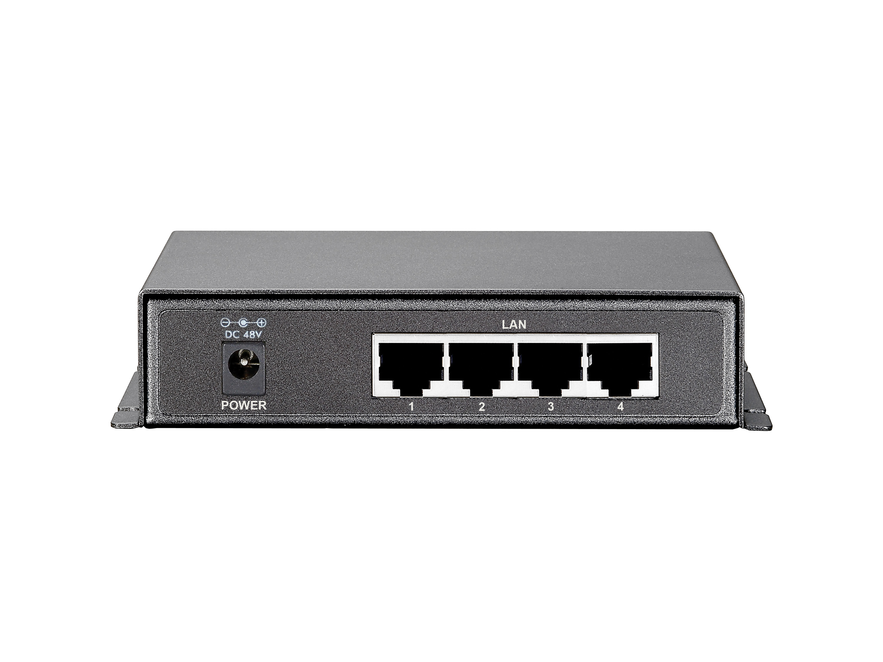 LevelOne PoE Switch 4xGE PoE/1xGE 65W unmanaged Plastik