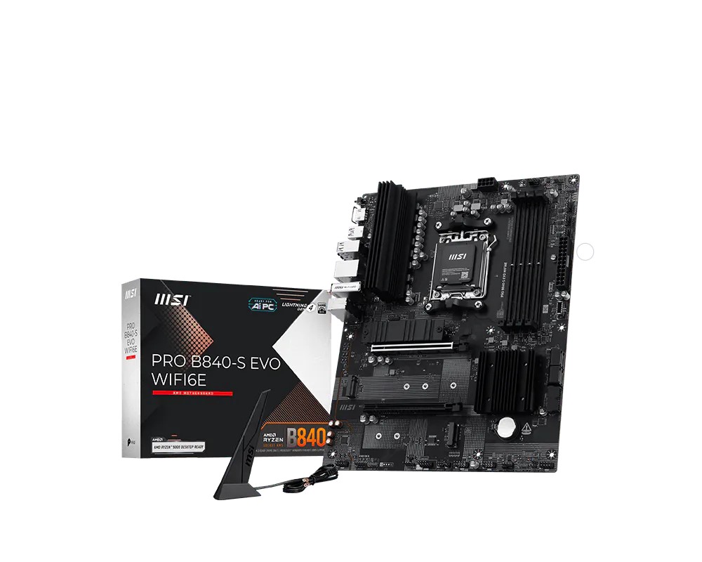 MSI PRO B840-S EVO WIFI6E AM5 MB