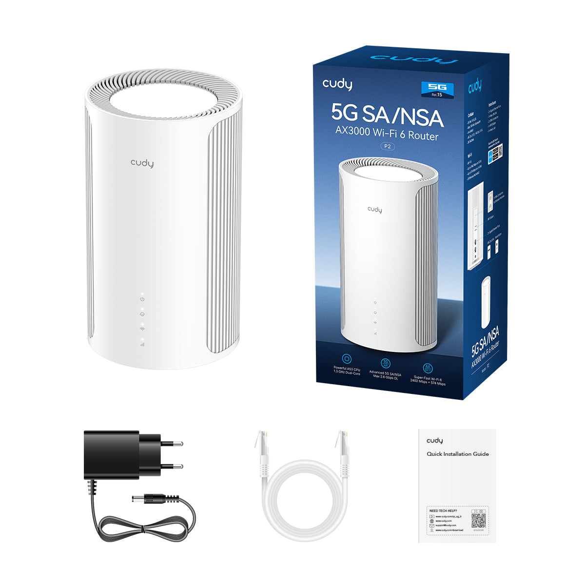 Cudy P2 Wi-Fi 6 5G Router