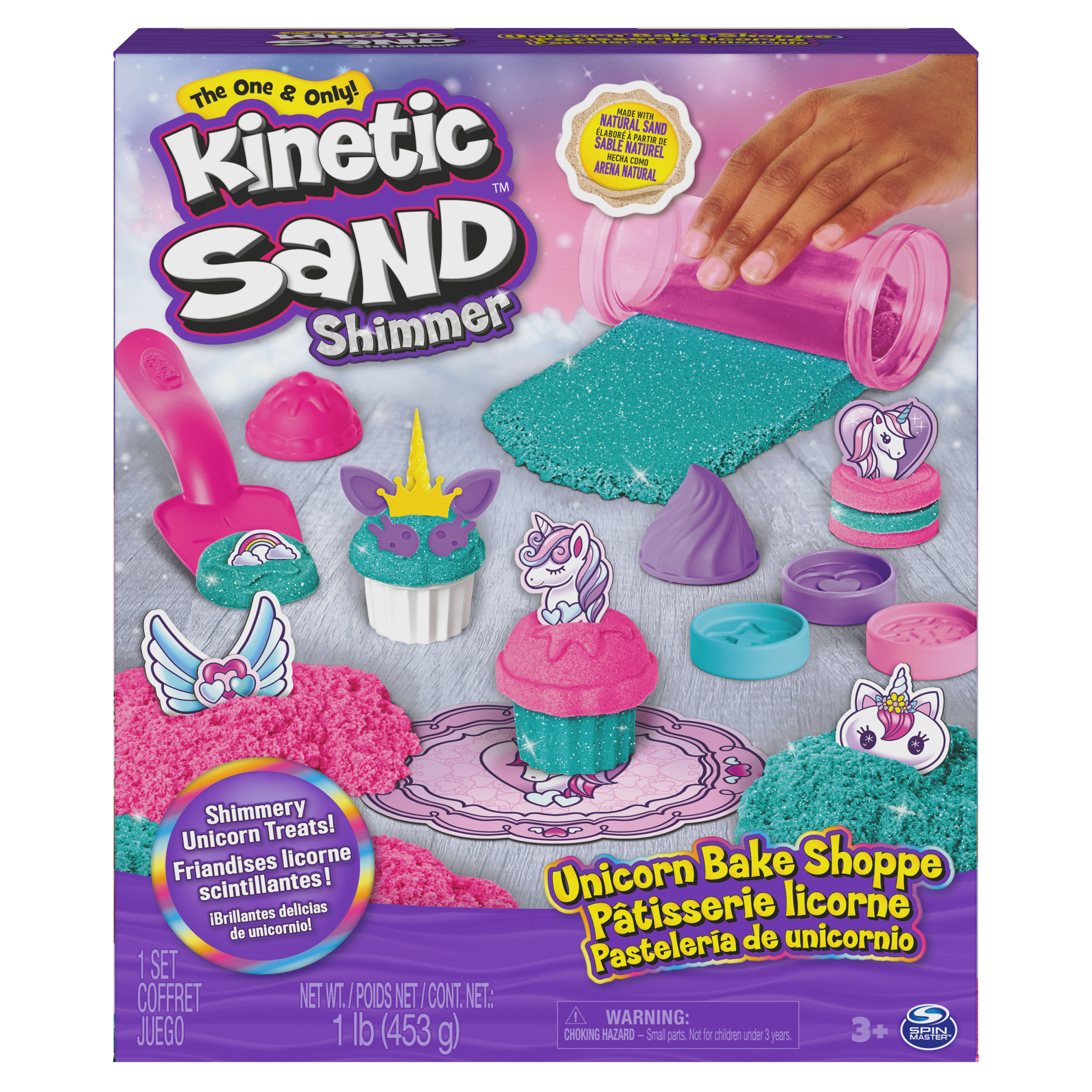 Kinetic Sand - Einhorn Back Set, Spielsand
