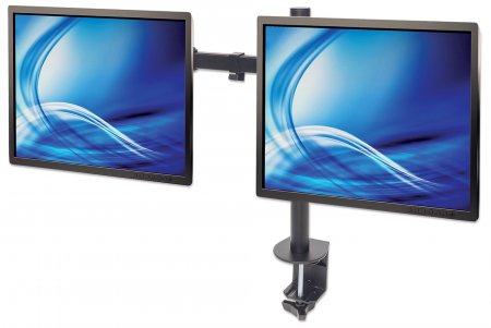 MANHATTAN Monitorarm für 2 Displays 13-32 bis 8kg pro Disp