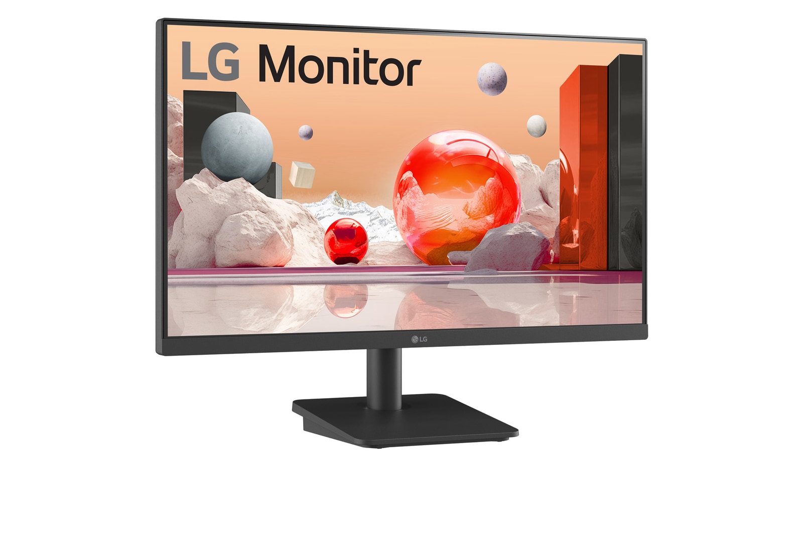 LG 24BA400-B.AEU Monitor 61,0 cm (24,0 Zoll) schwarz