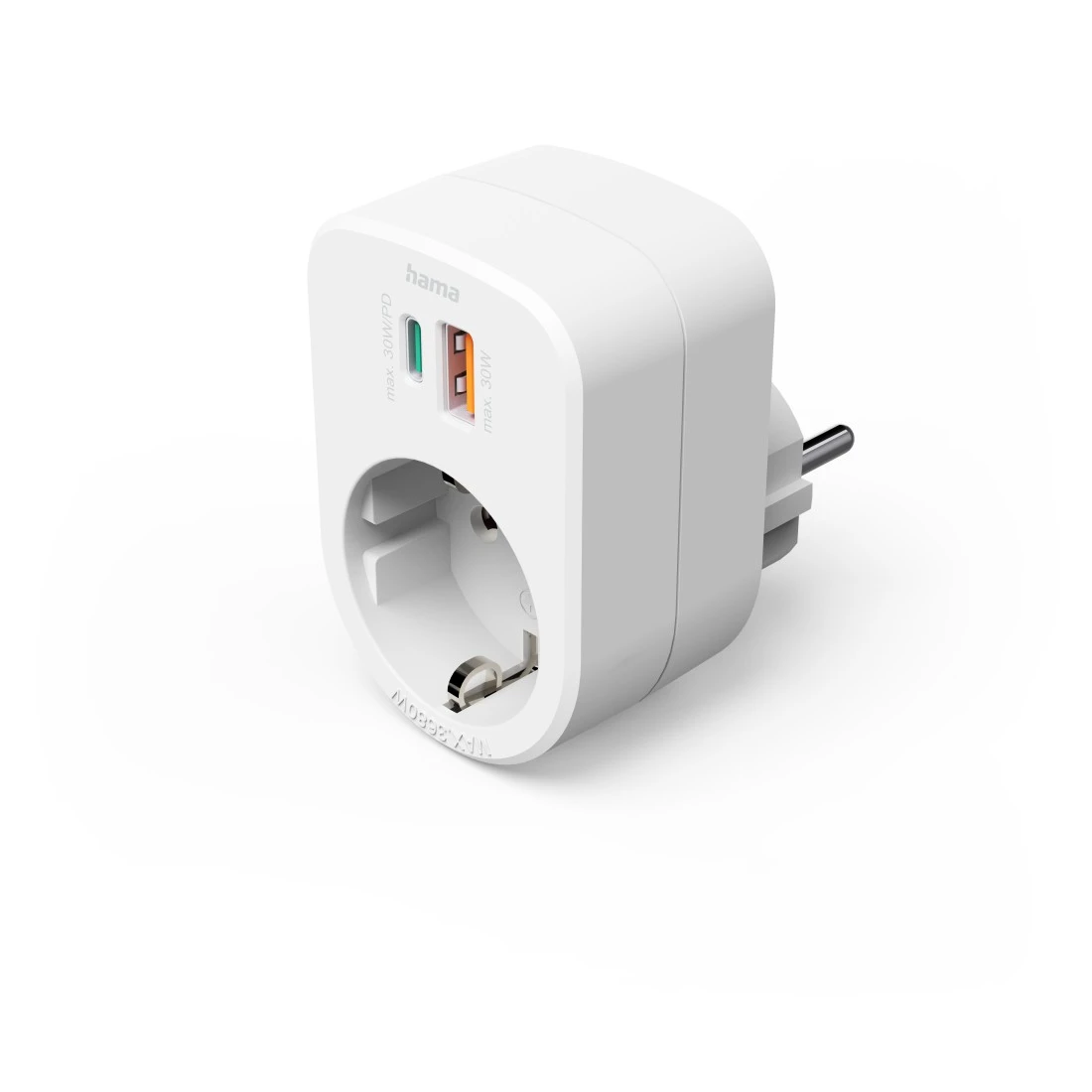 hama Steckdose mit USB-Anschluss, 1 St.