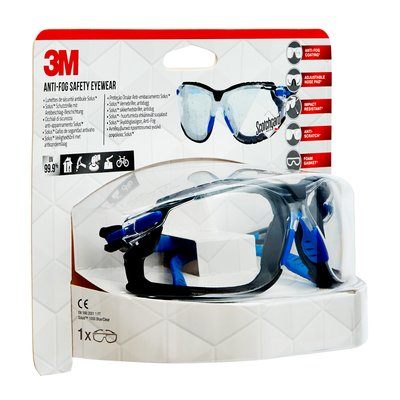 3M Schutzbrille Solus blau, 1 St.