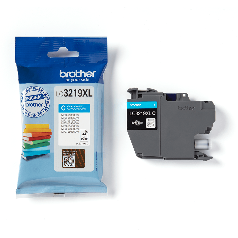 LC-3219XLC INK CARTRIDGE CYAN 1500 PAGES ISO STANDARD 24711