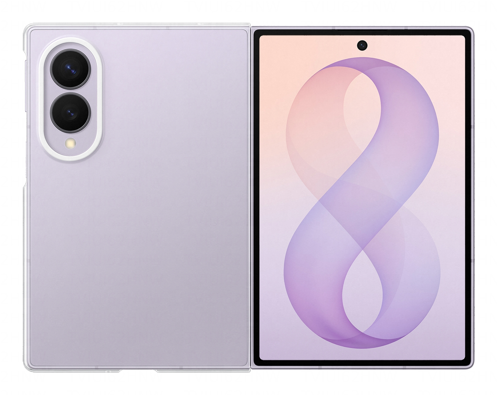 SAMSUNG Clear Case für Galaxy Z Fold8 Transparent