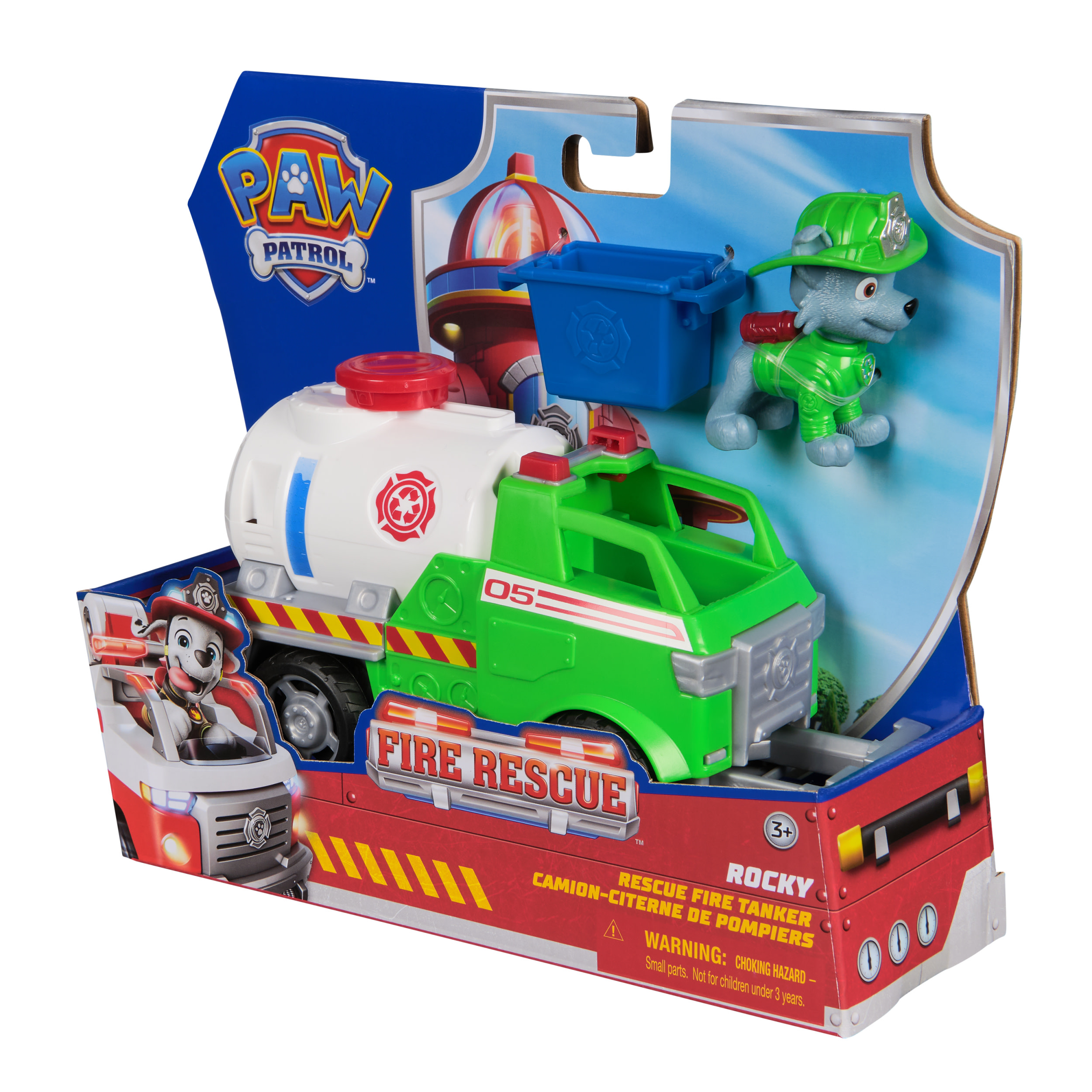 Paw Patrol Fire Rescue - Rockys Tanklaster, Spielfahrzeug