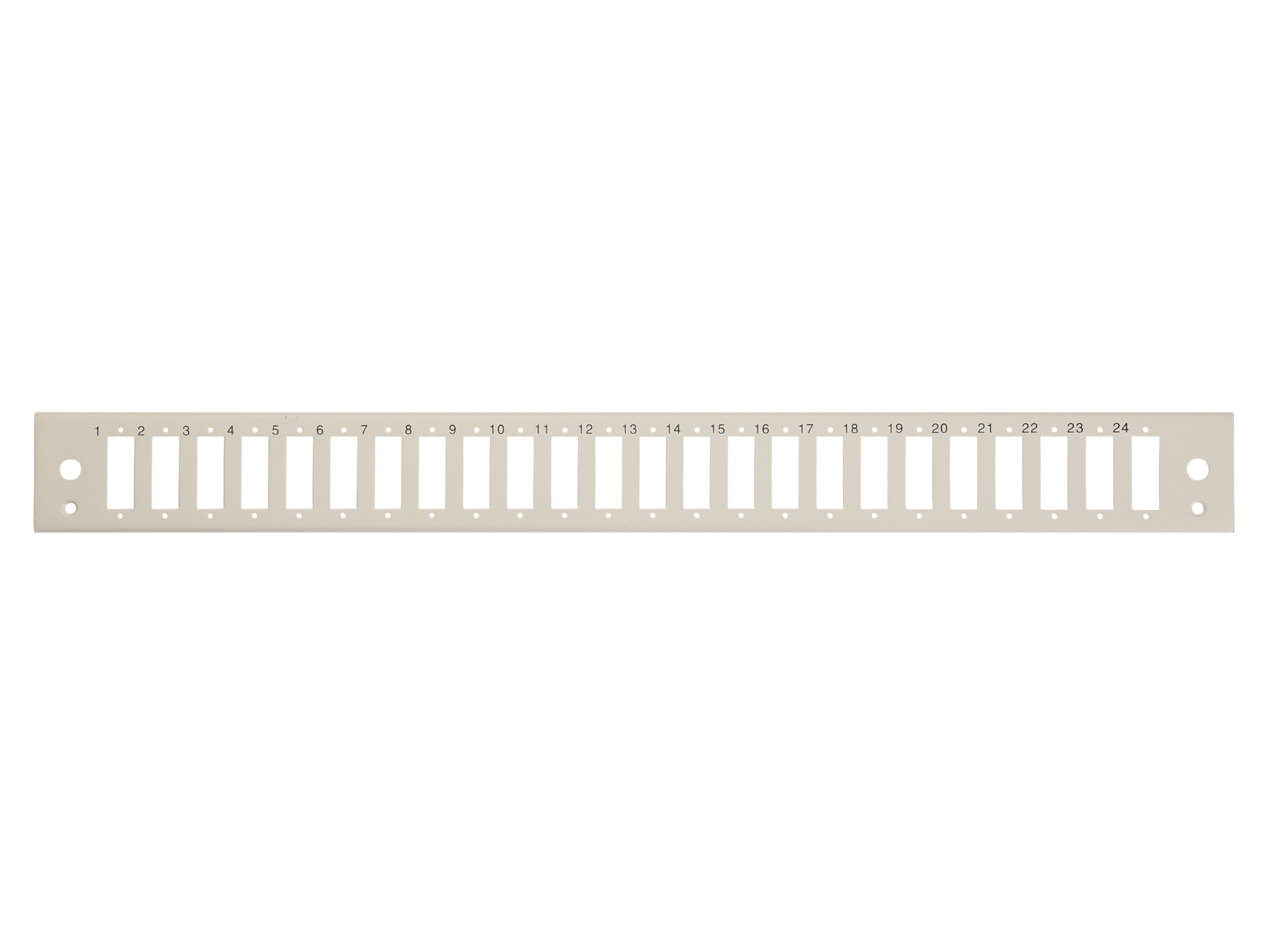 Equip 19 Patchpanel 24xSC-Duplex 1U Stahl gr