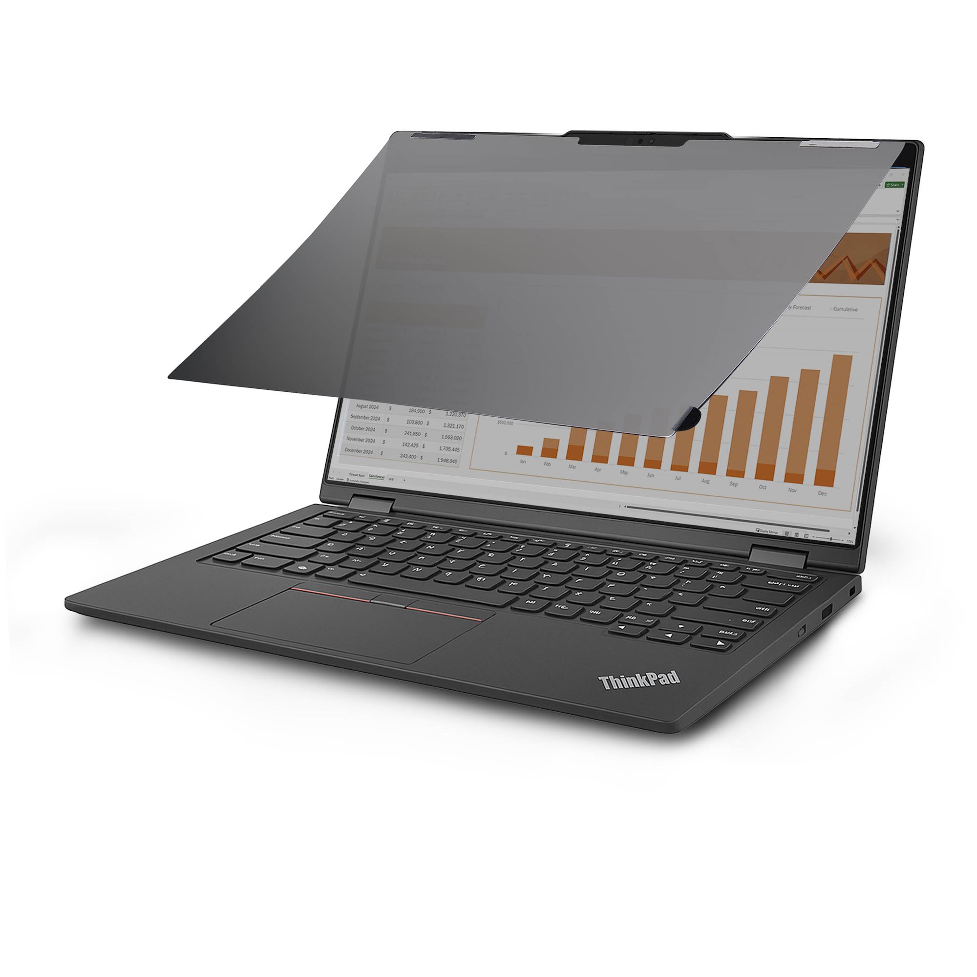 STARTECH.COM Lenovo X13 Yoga Gen 4 Bright Privacy Screen Filter with Touch Flip-Over 75 Light Transmittance Anti-Glare