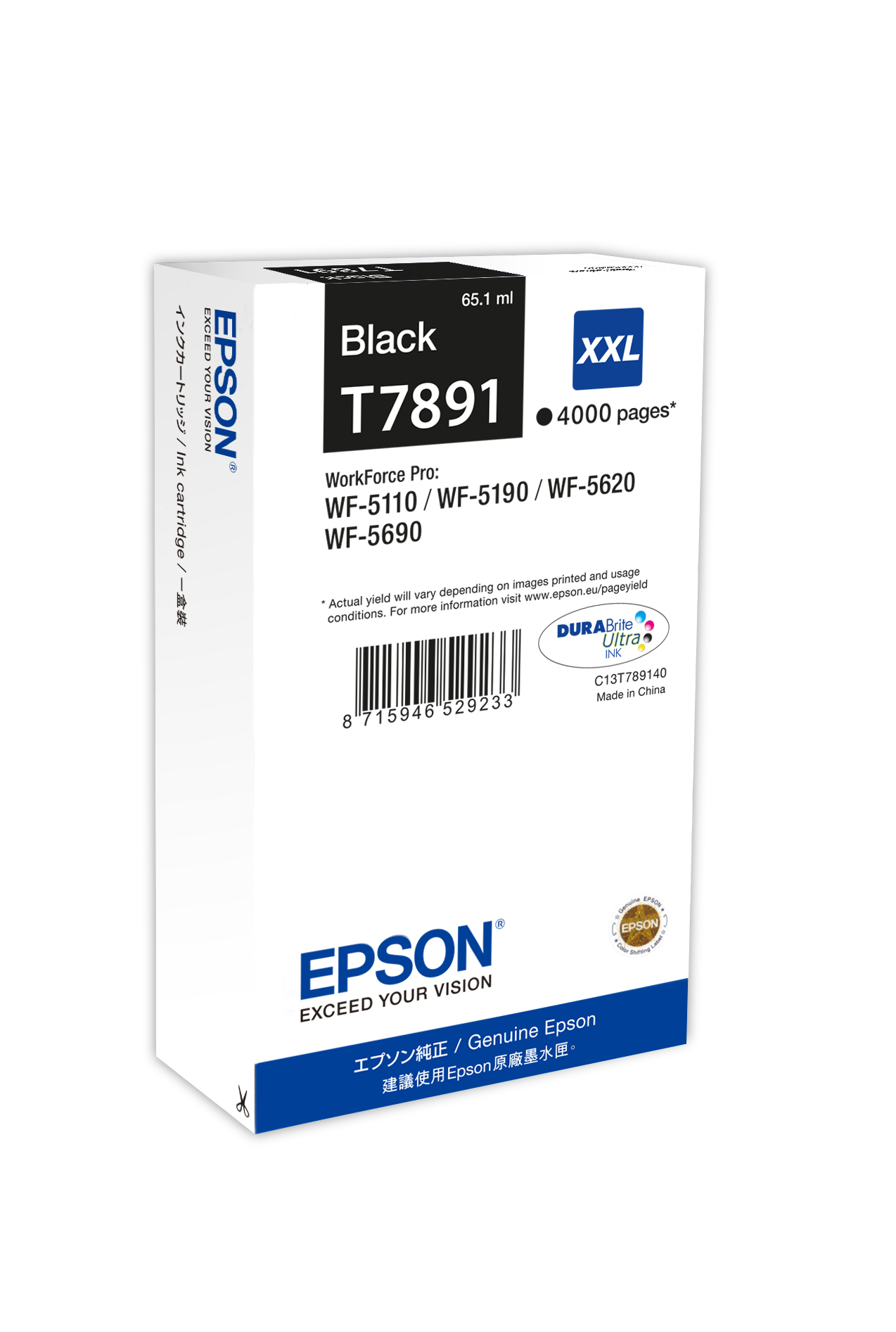 EPSON T7891XXL schwarz Druckerpatrone
