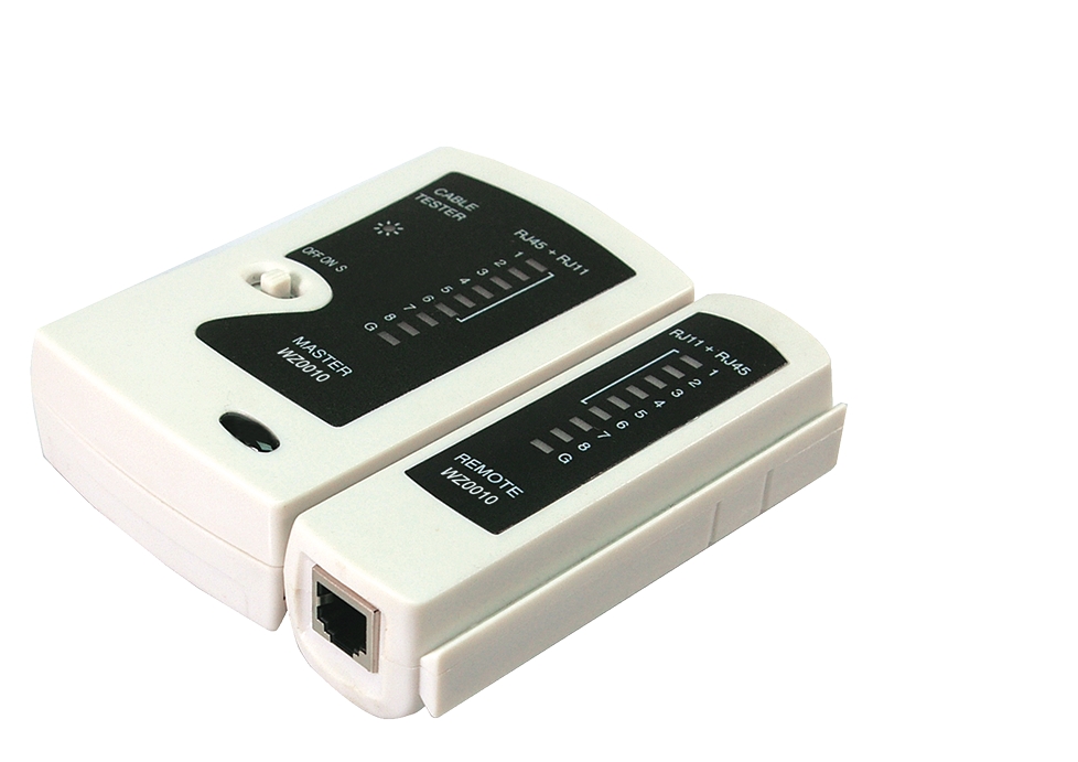 Logilink Kabeltester Netzwerk RJ45/RJ12/RJ11 Stecker