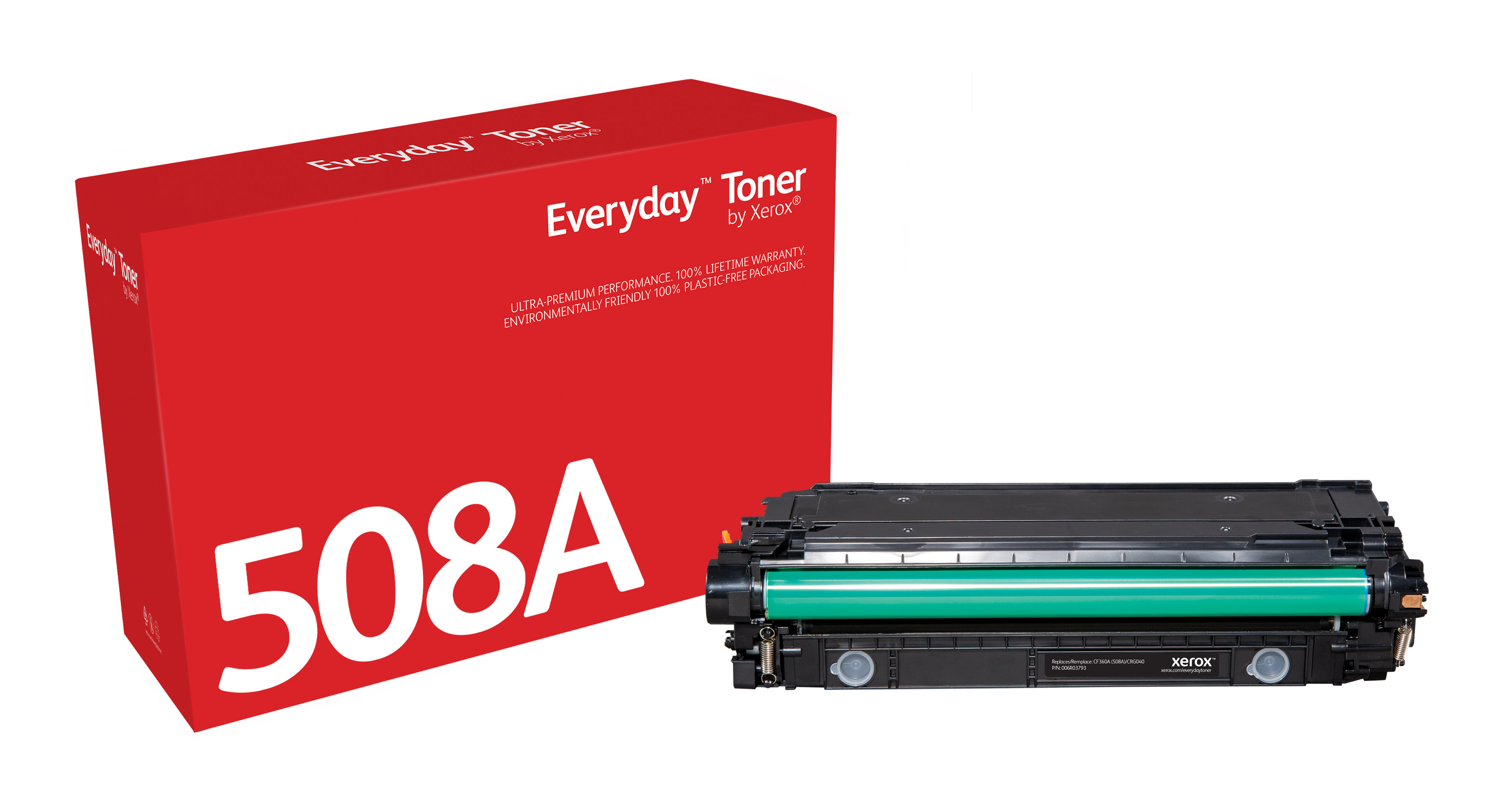 Xerox 006R03793 wiederaufbereiteter Schwarz Toner kompatibel mit HP 508A (CF360A) 6000 Seiten