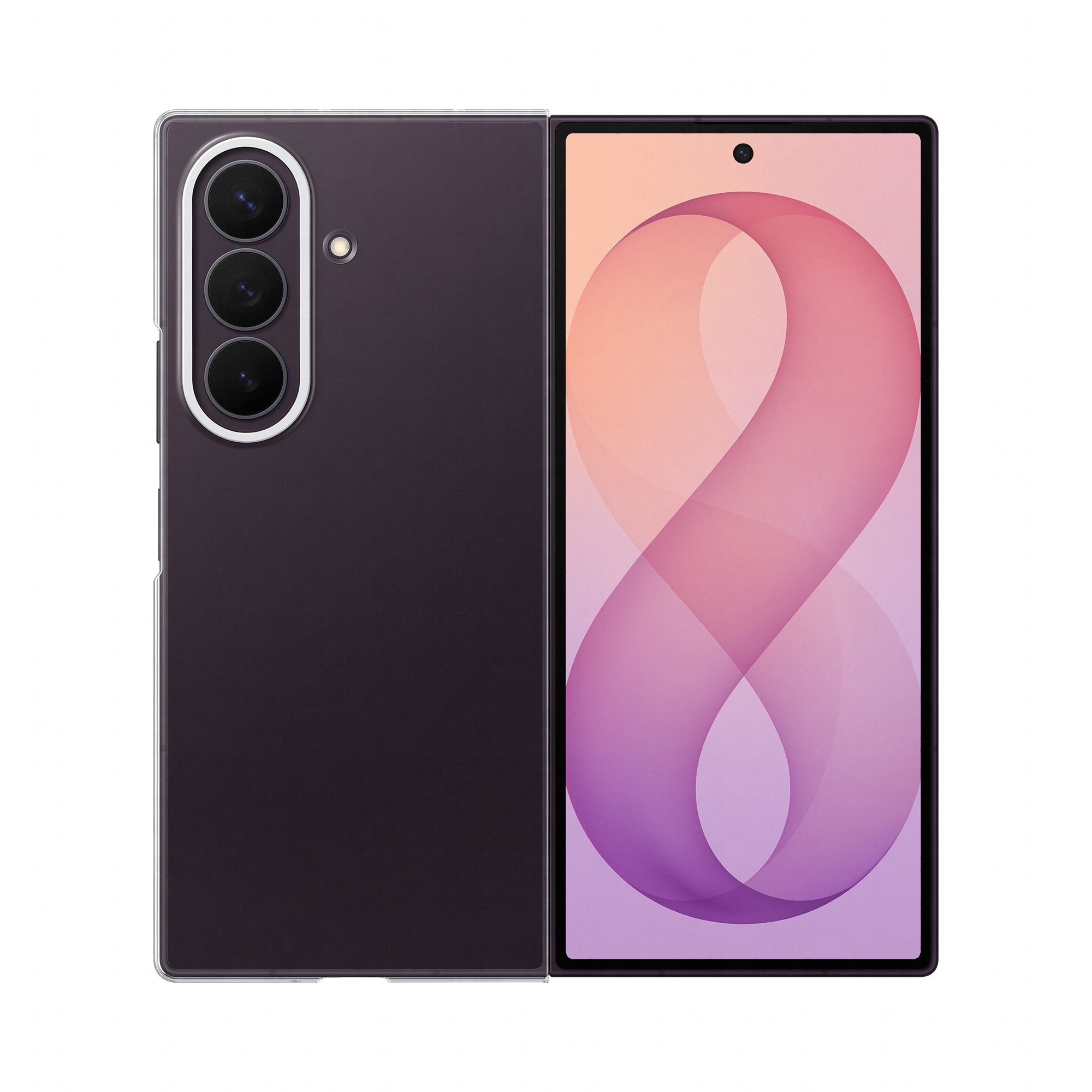 SAMSUNG Clear Case für Galaxy Z Fold8 Ultra Transparent