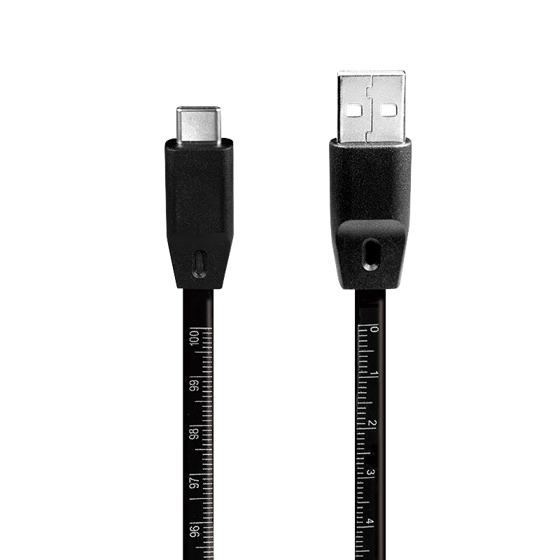Logilink USB 2.0 Kabel zu USB-C Stecker, schwarz, 1,0m