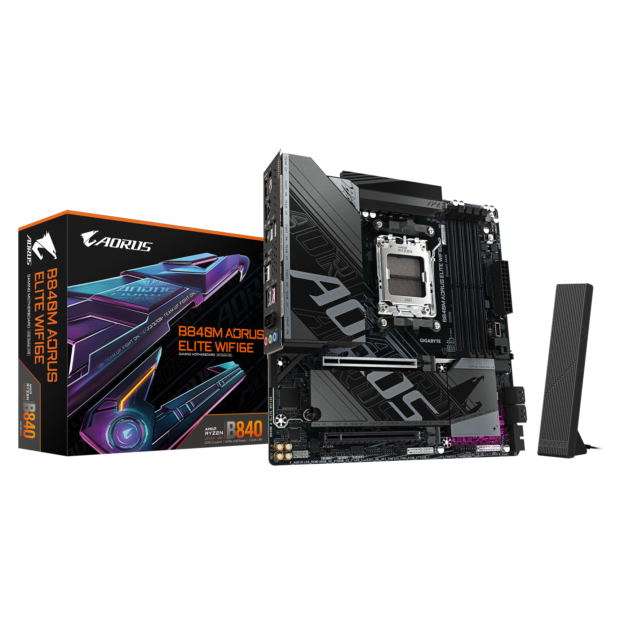 B840M AORUS ELITE WIFI6E, Mainboard
