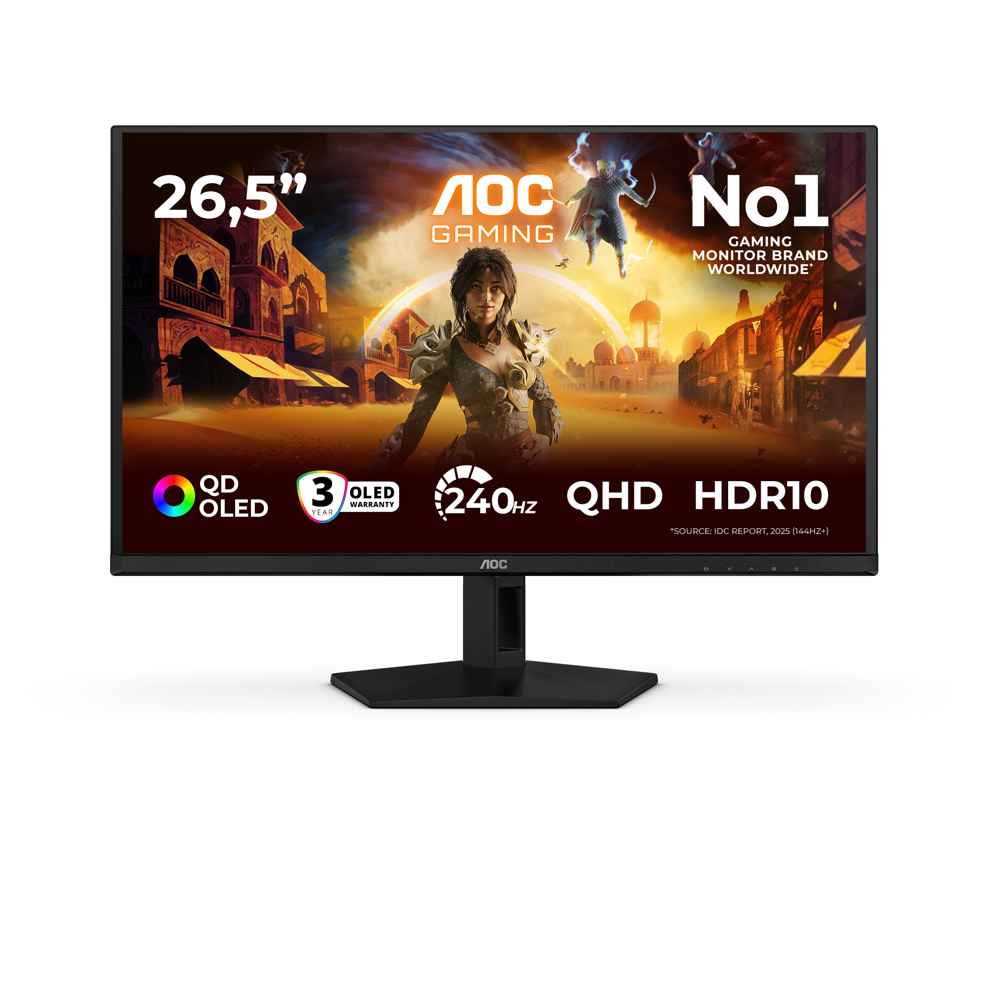 AGON Q27G41ZDF QD-OLED, Gaming-Monitor
