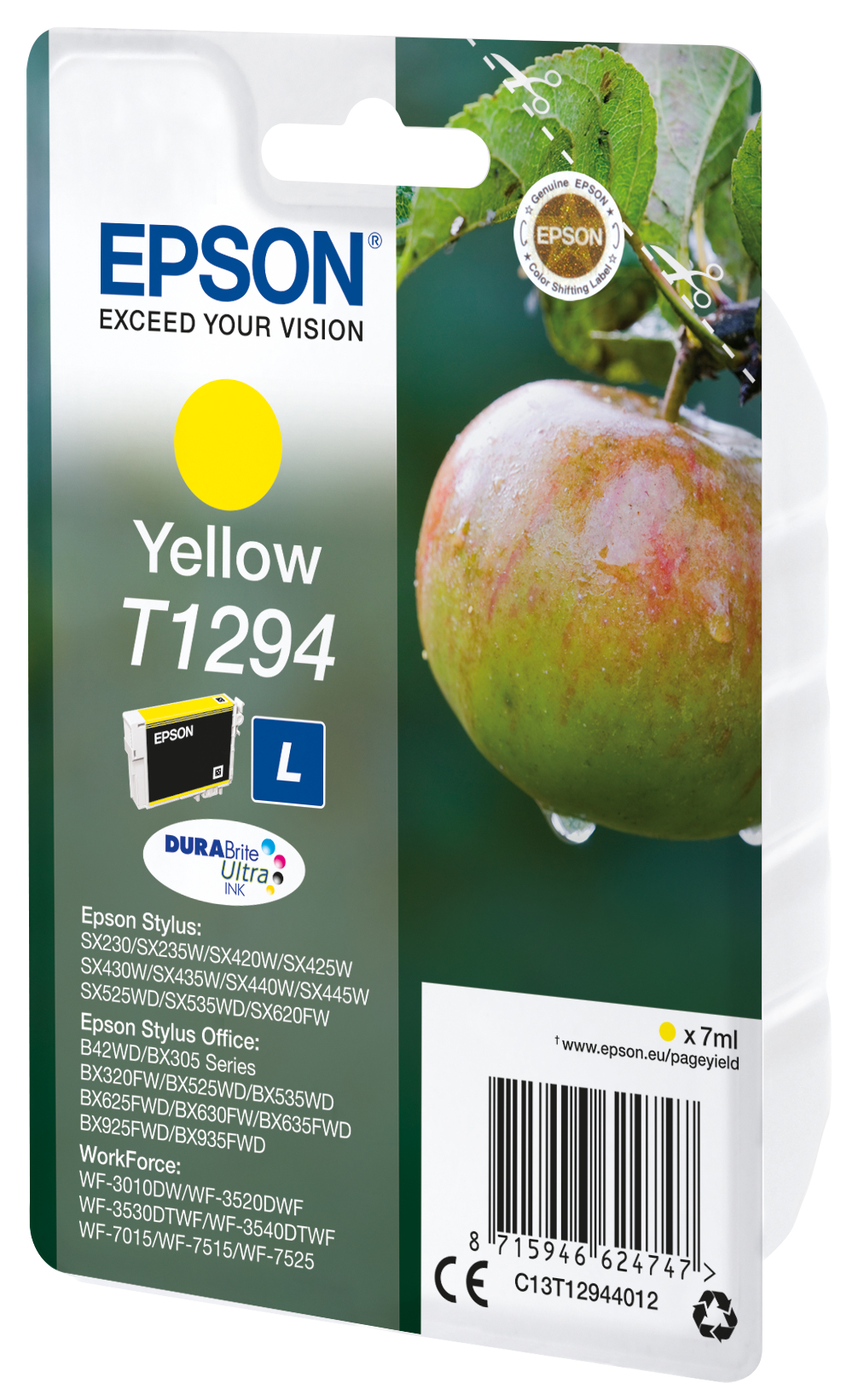 EPSON T1294L (Apfel) gelb Druckerpatrone