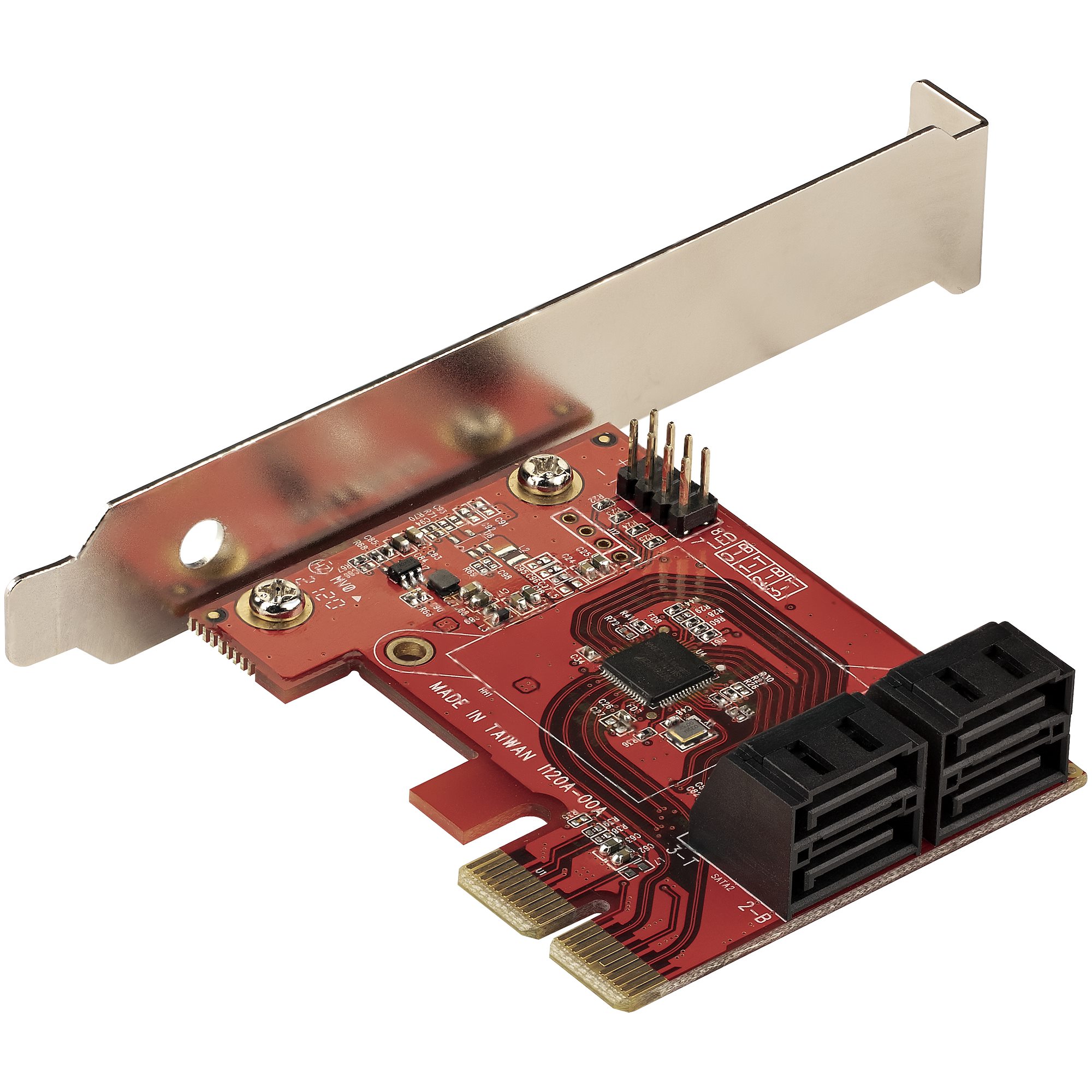 4-PORT SATA PCIE CARD - 6GBPS .