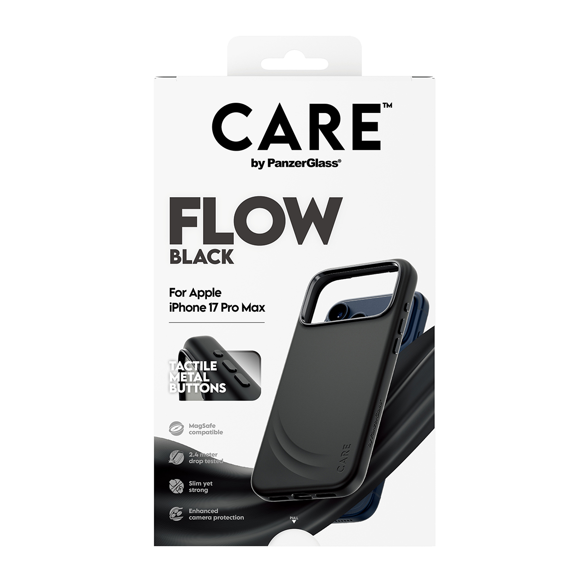 CARE BY FEATURE FLOW CASE BLACK W. MAGSAFE IPHONE 17 PRO MAX