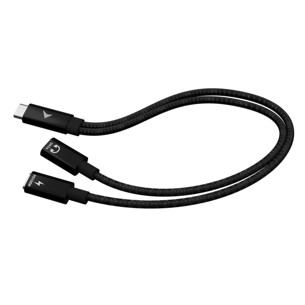 I-TEC USB-C SPLITTER AUDIO/DATA WITH POWER DELIVERY 100W