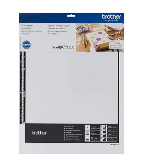 brother CADXMATS12 Scanmatte für Schneideplotter Standardmatte 305 x 305 mm (12 x 12 Zoll) für 1 mm dickes Material, 1 St.