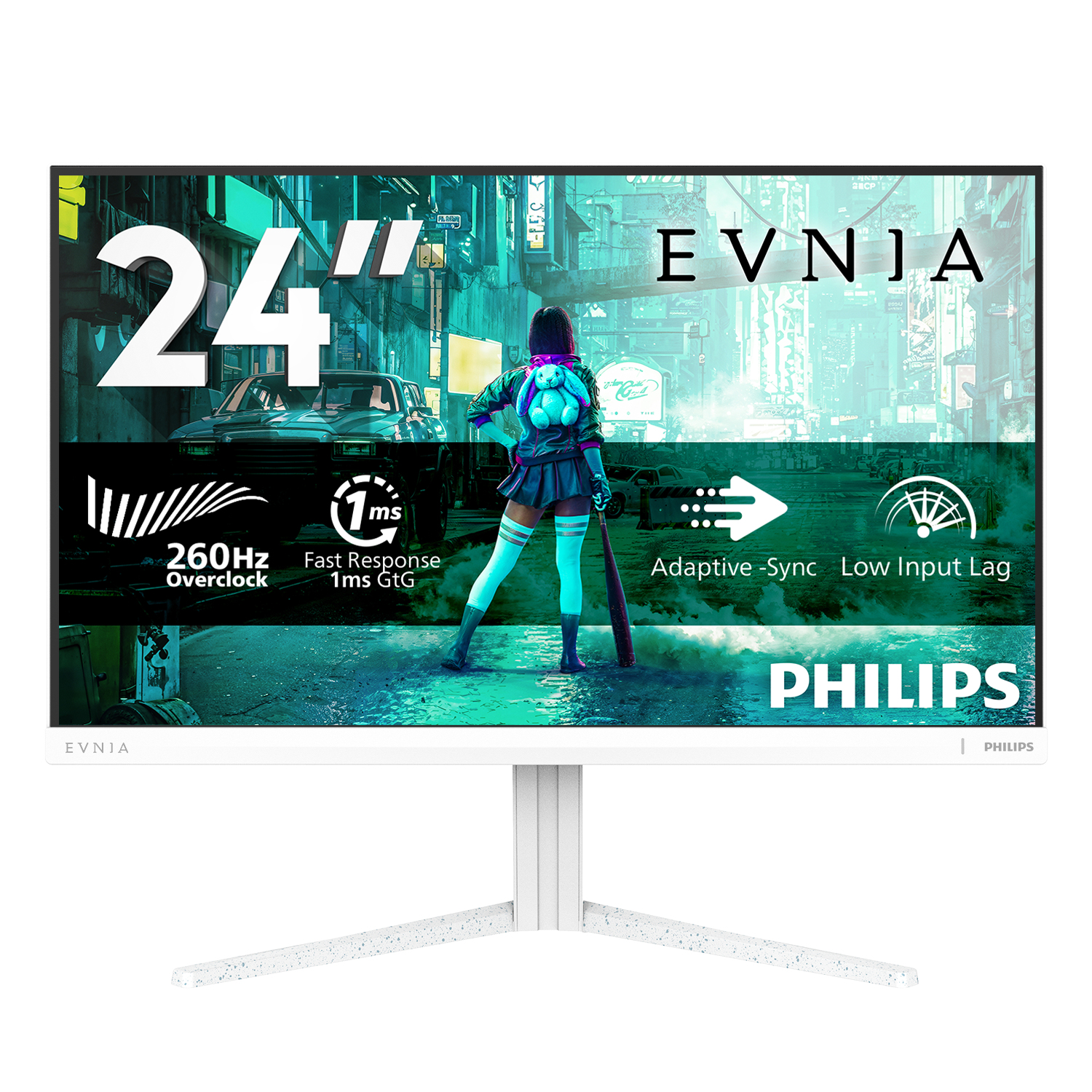 Philips 60,5cm (23,8) 24M2N3201P 16:09 HDMI+DP IPS white