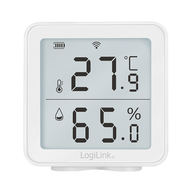 Logilink Wi-Fi Smart Thermo-Hygrometer, Tuya kompatibel