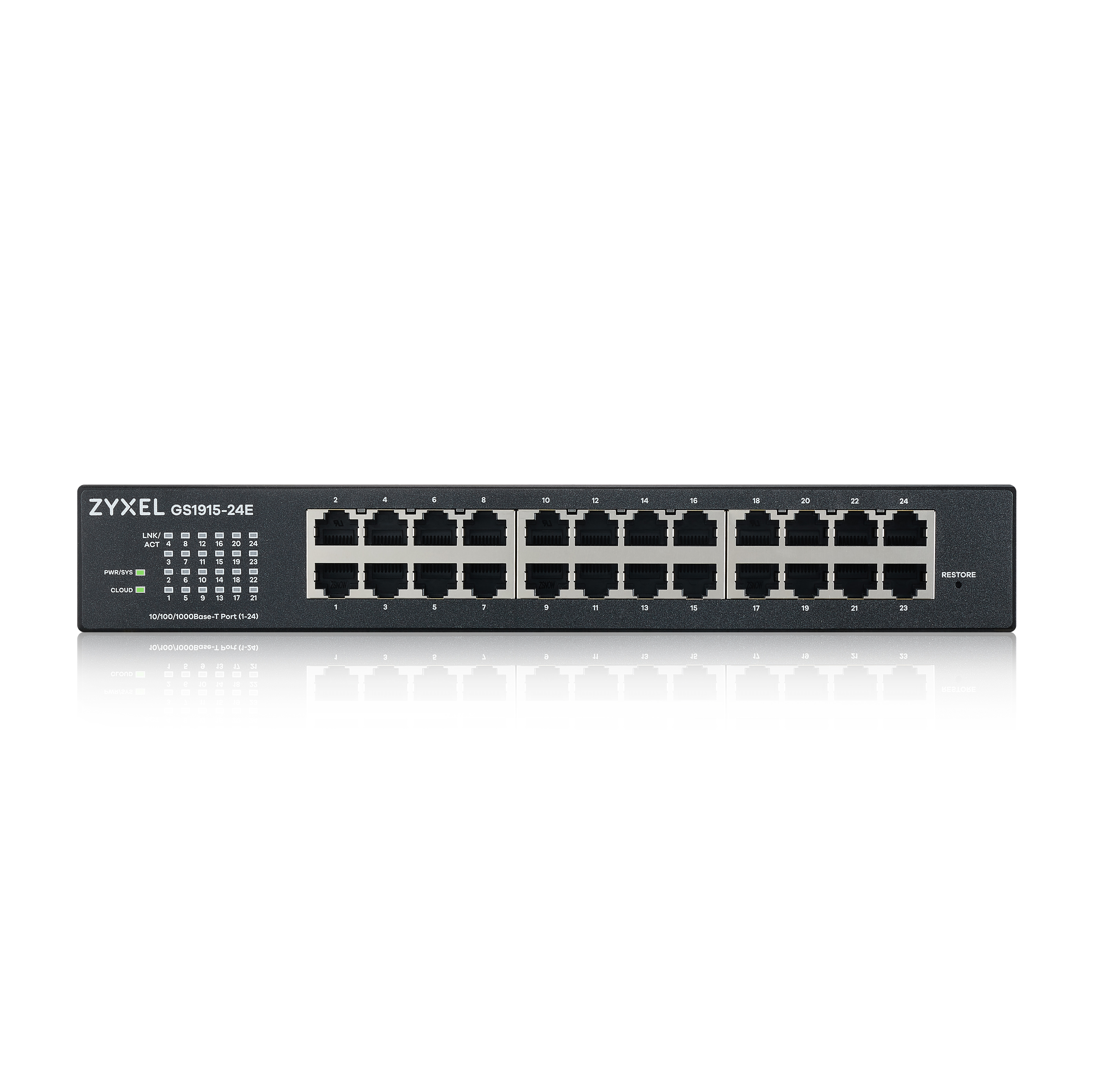 ZYXEL GS1915-24E 24G Smart hybrid mode Switch standalone or NebulaFlex Cloud