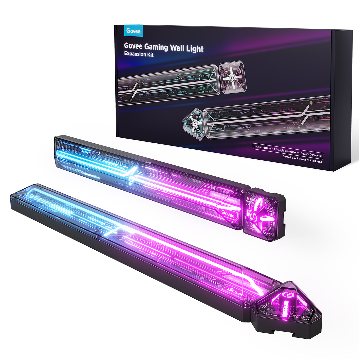 Gaming Wall Light Expansion Kit, LED-Leuchte