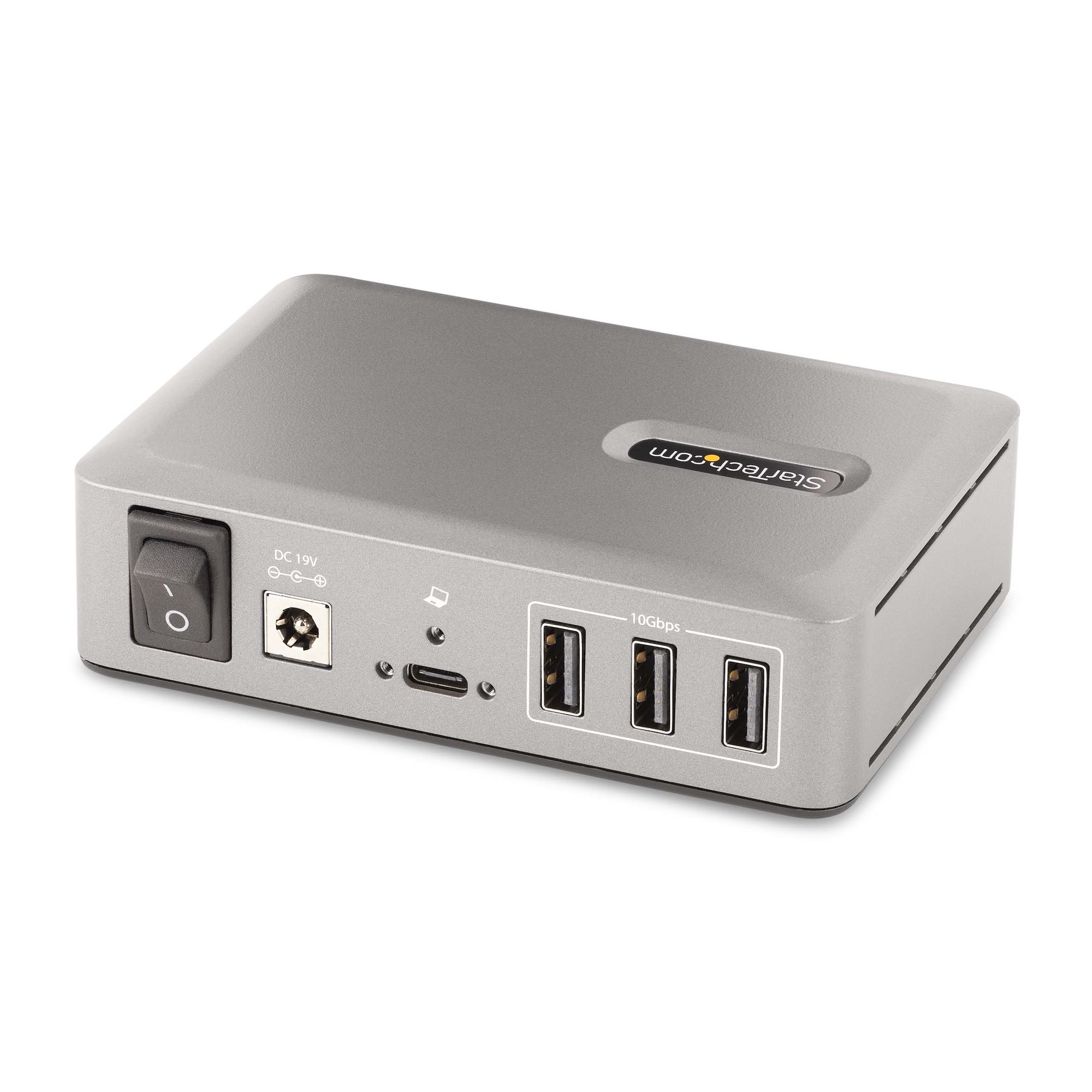 10-PORT USB-C HUB SELF-POWERED DESKTOP/LAPTOP EXPANSION HUB