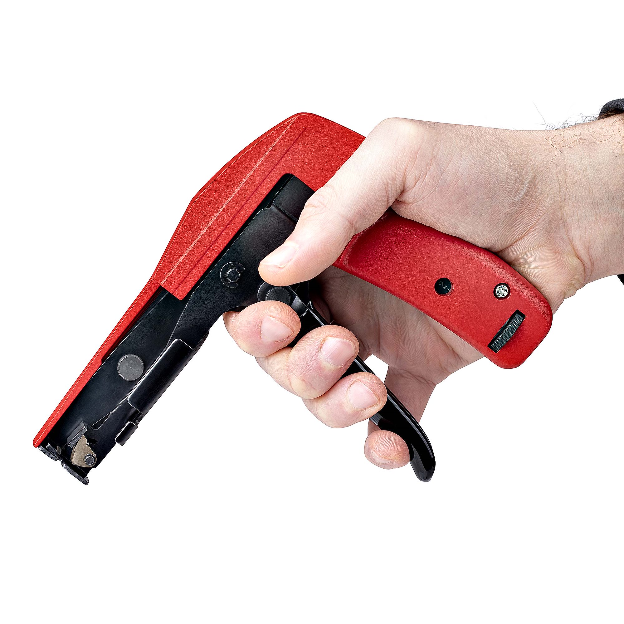 STARTECH.COM Kabelbinderzange fur Nylon Kabelbinder Kabelbinder Schneider und Spannwerkzeug Kabelbinder Pistole-Werkzeug