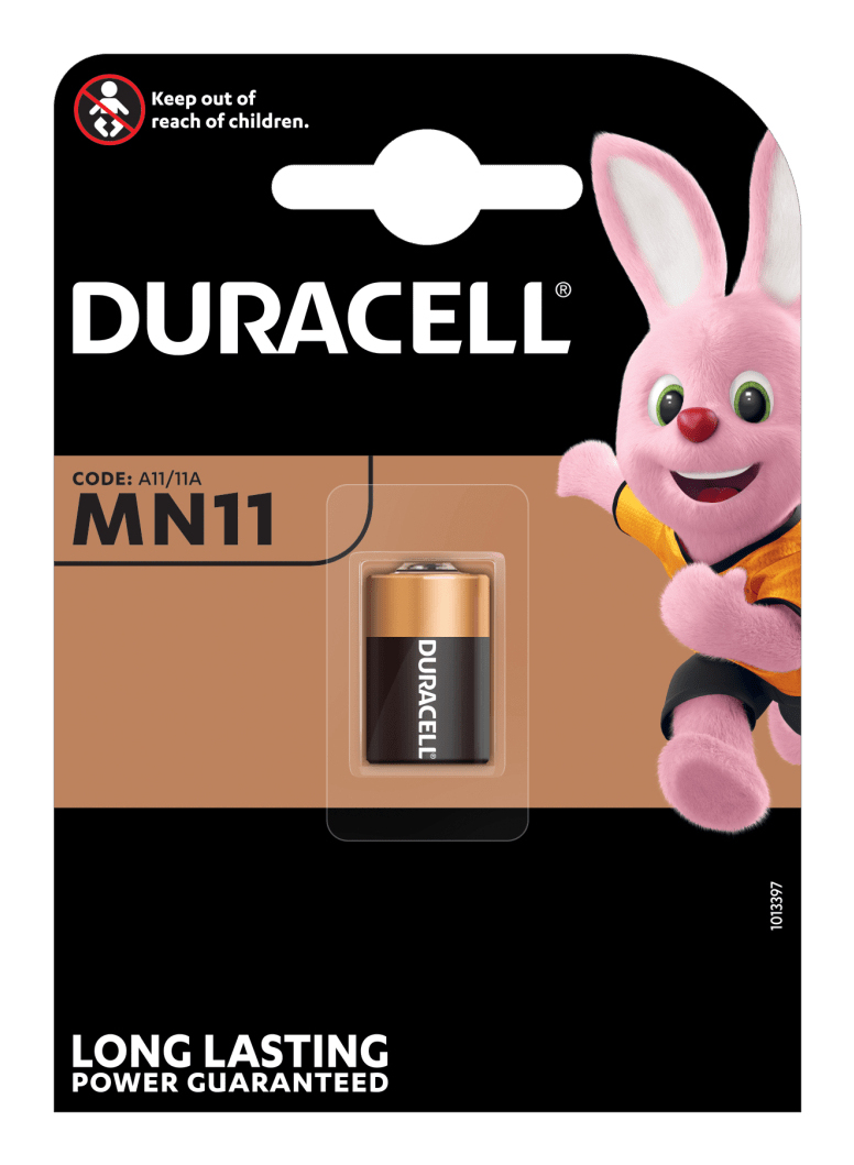 DURACELL Batterie MN11 Alkali-Mangan Fotobatterie 6,0 V, 1 St.