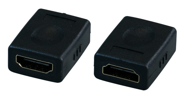 EFB HDMI Adapter Typ A Buchse/Buchse vergossen vergoldete Kontakte