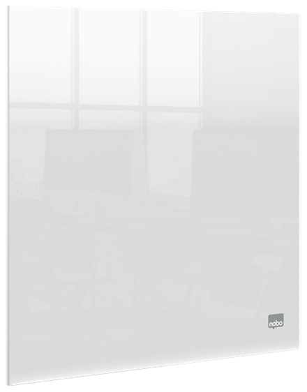 nobo Acrylglas-Schreibtafel Wand-oder Desktop 30,0 x 30,0 cm transparent