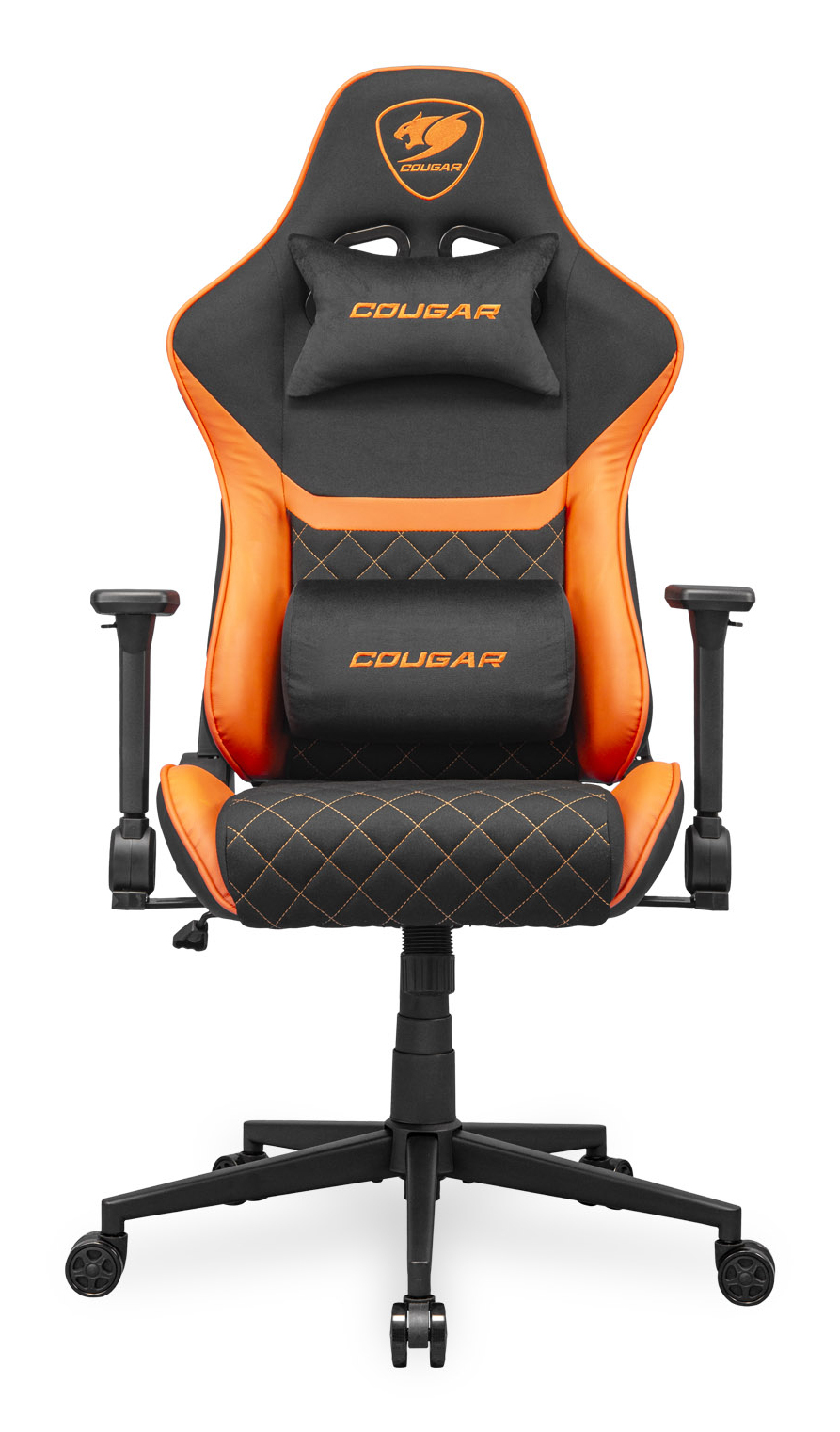 COUGAR Gaming-Stuhl Armor One V2 F, PVC/Stoff,Schwarz/Orange