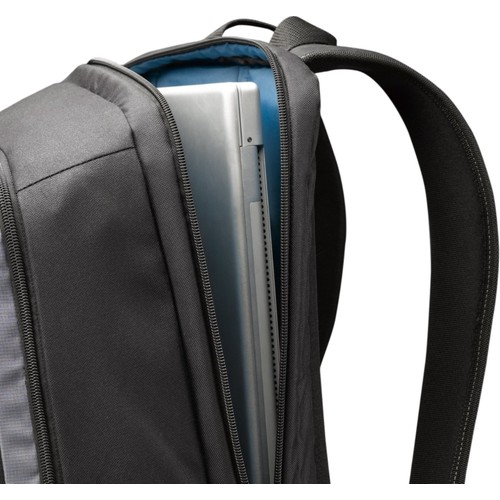 case LOGIC® Laptop-Rucksack Backpack Polyester schwarz, grau 25,2 l bis 43,2 cm (17 Zoll)