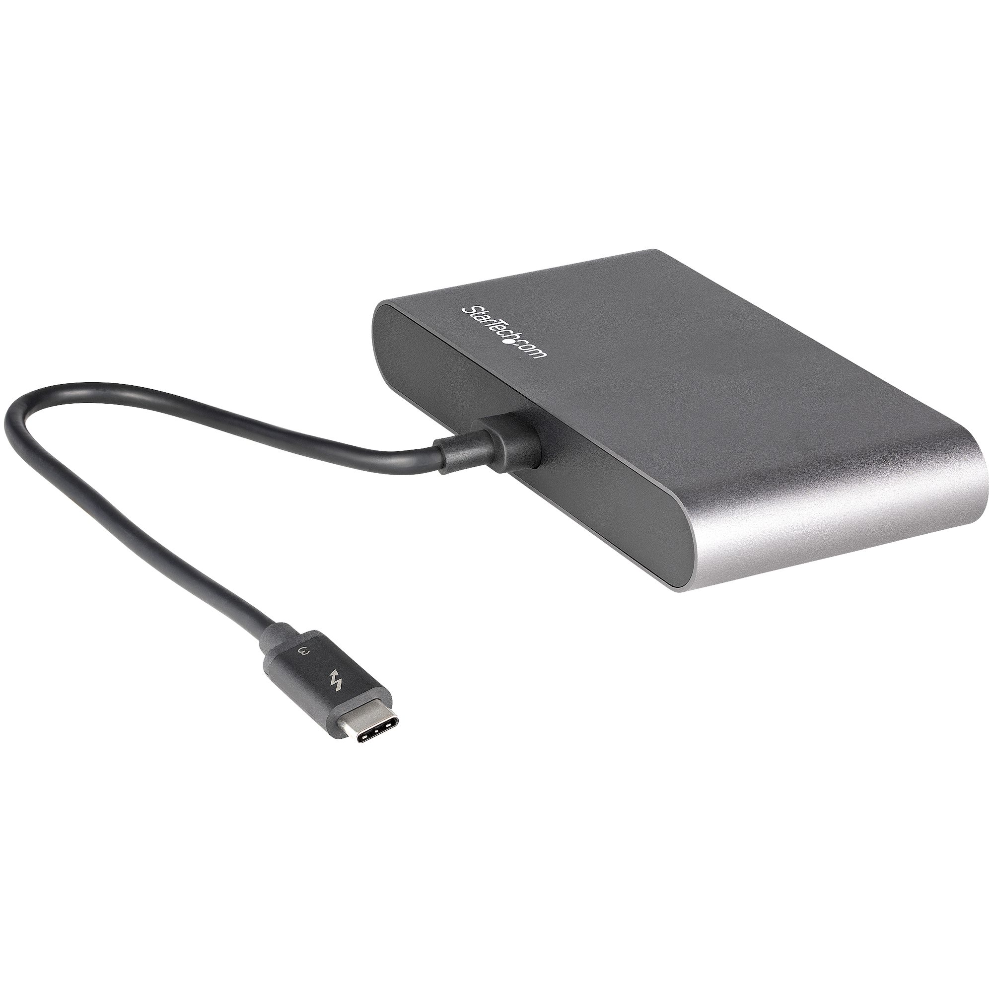 STARTECH.COM Thunderbolt 3 Mini Dock - Tragbare TB3-Dockingstation mit dual Monitoren und DP 4K 60Hz - GbE - Mac/Windows