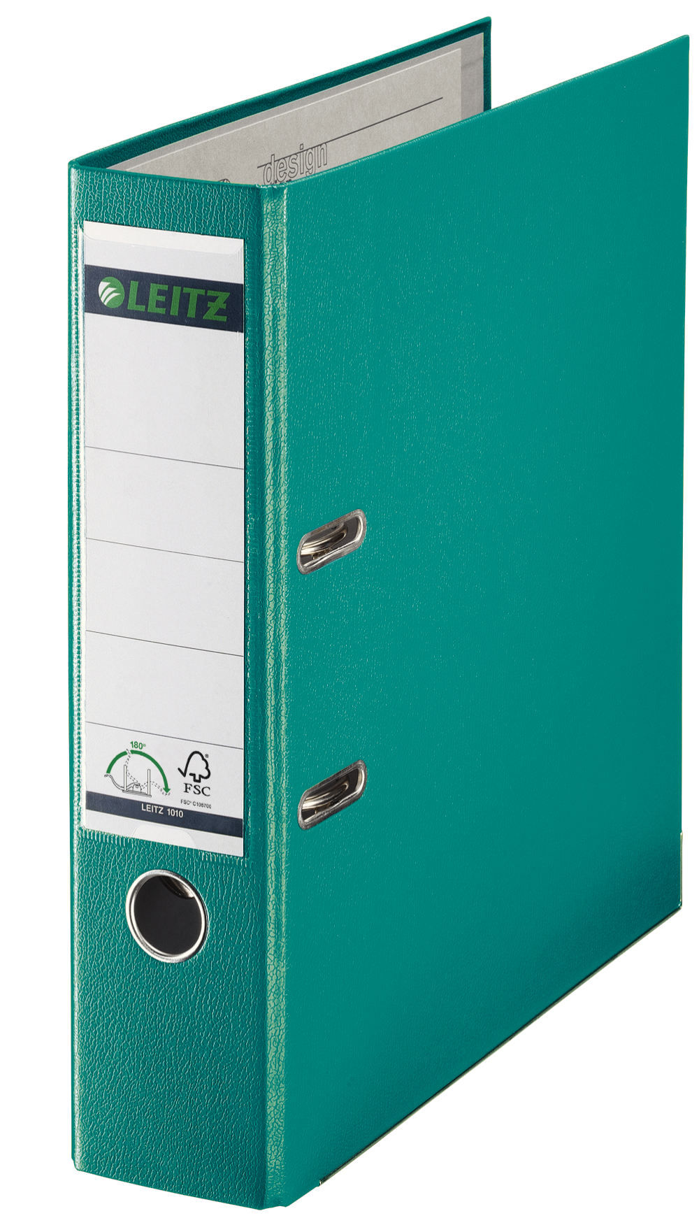 LEITZ 1010 Ordner türkis Kunststoff 8,0 cm DIN A4, 1 St.