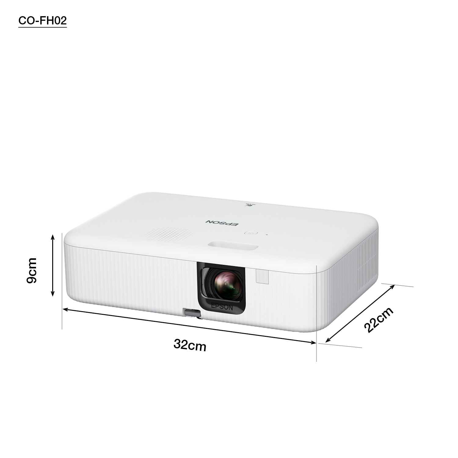 EPSON CO-FH02, 3LCD Full HD-Beamer, 3.000 ANSI-Lumen