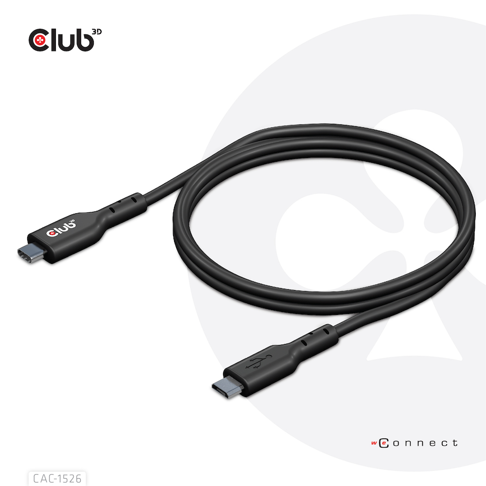 Club3D Kabel USB 3.2 Typ C  Micro USB 1m St/St retail