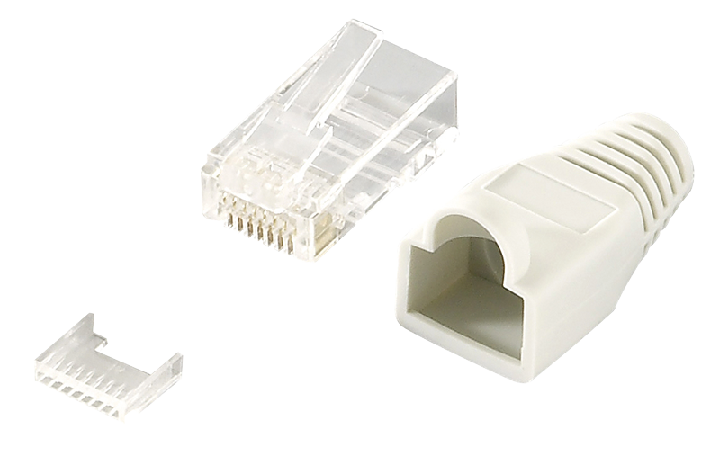 Logilink Modular Plug CAT 6 RJ45, 100er Set ungeschirmt