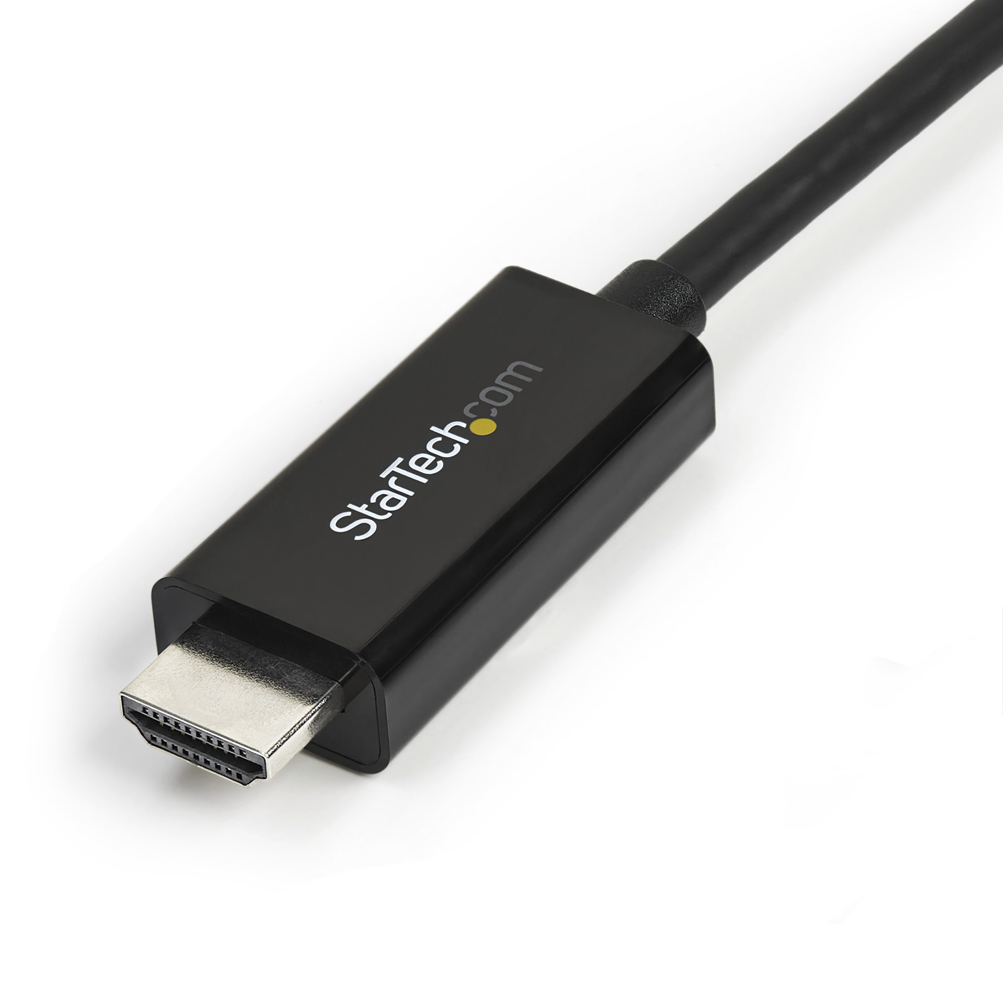 STARTECH.COM Mini DisplayPort auf HDMI Adapterkabel - Mini DP zu HDMI Adapter Kabel - 3m - Ultra HD 4K 30Hz - Schwarz