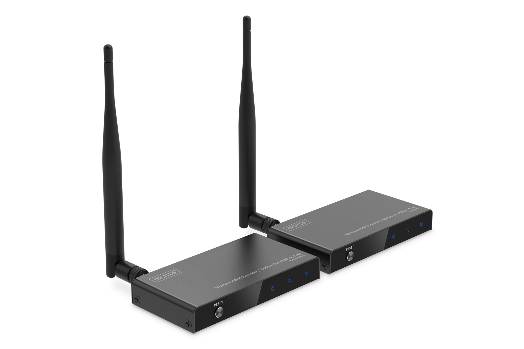 DIGITUS Wireless HDMI Extender/Splitter Set 100m,1x4,Full HD