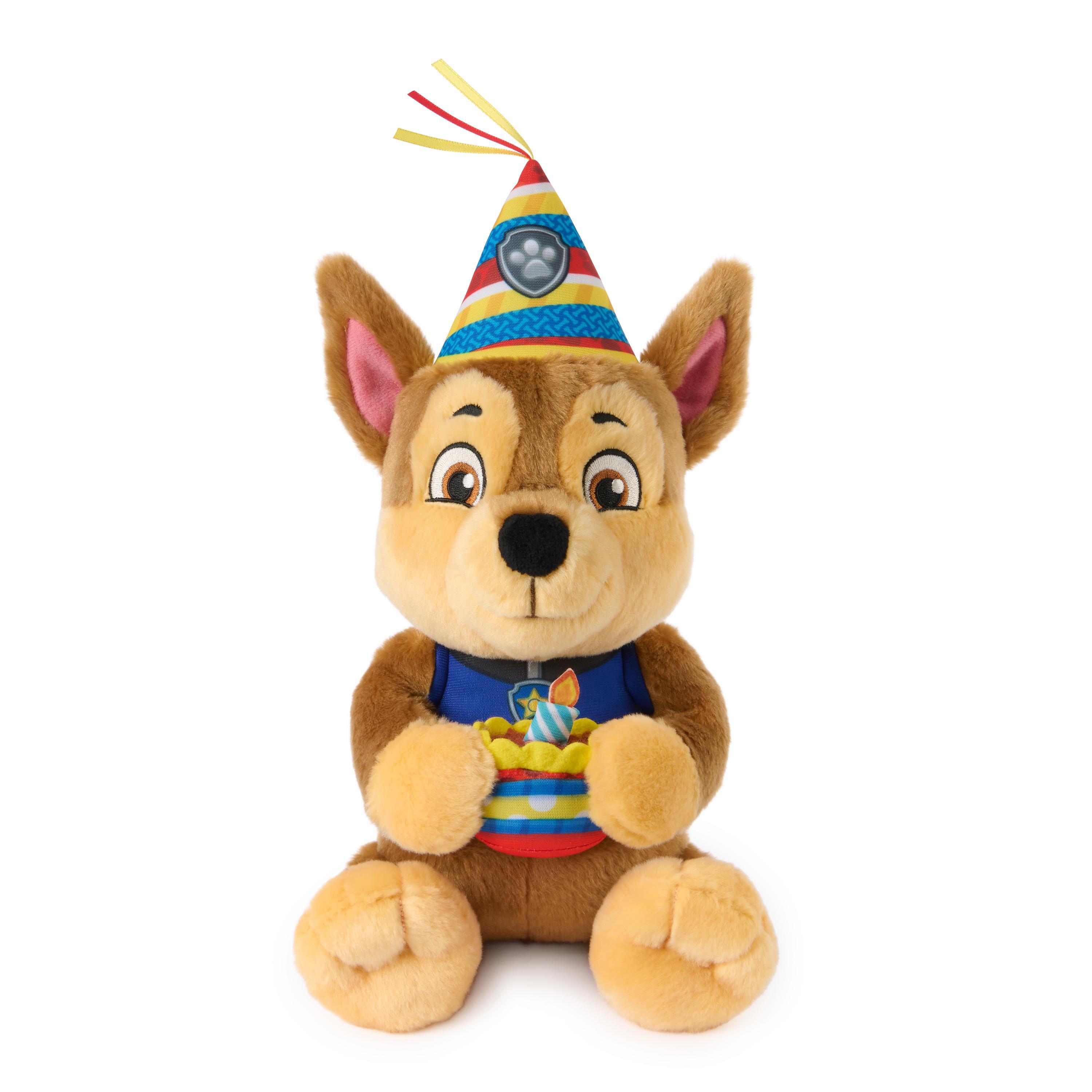GUND - PAW Patrol Chase Gerburtstagsplüsch, Kuscheltier