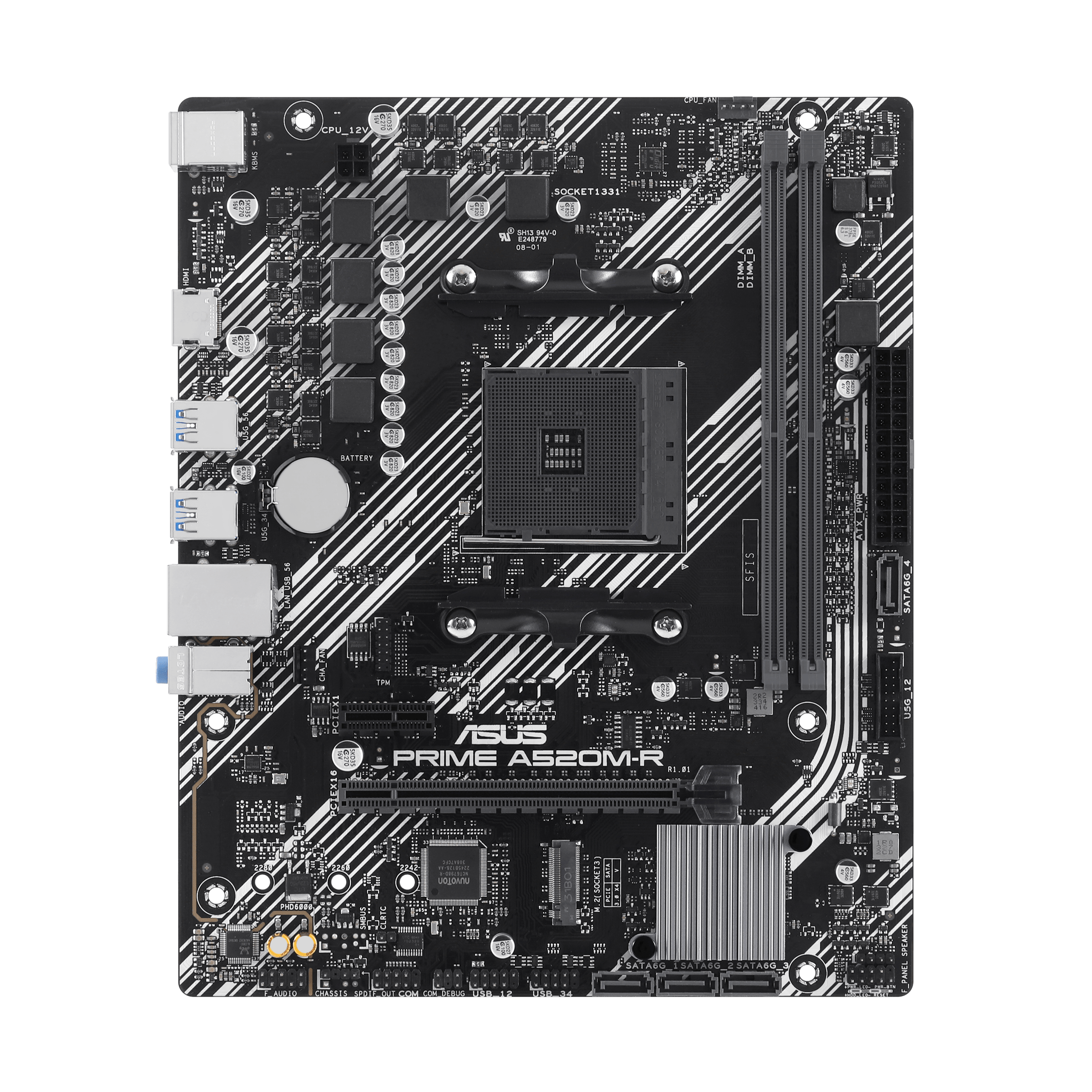 ASUS PRIME A520M-R AM4 2xDDR4 microATX 4xSATA MB 1xHDMI 1xM.2